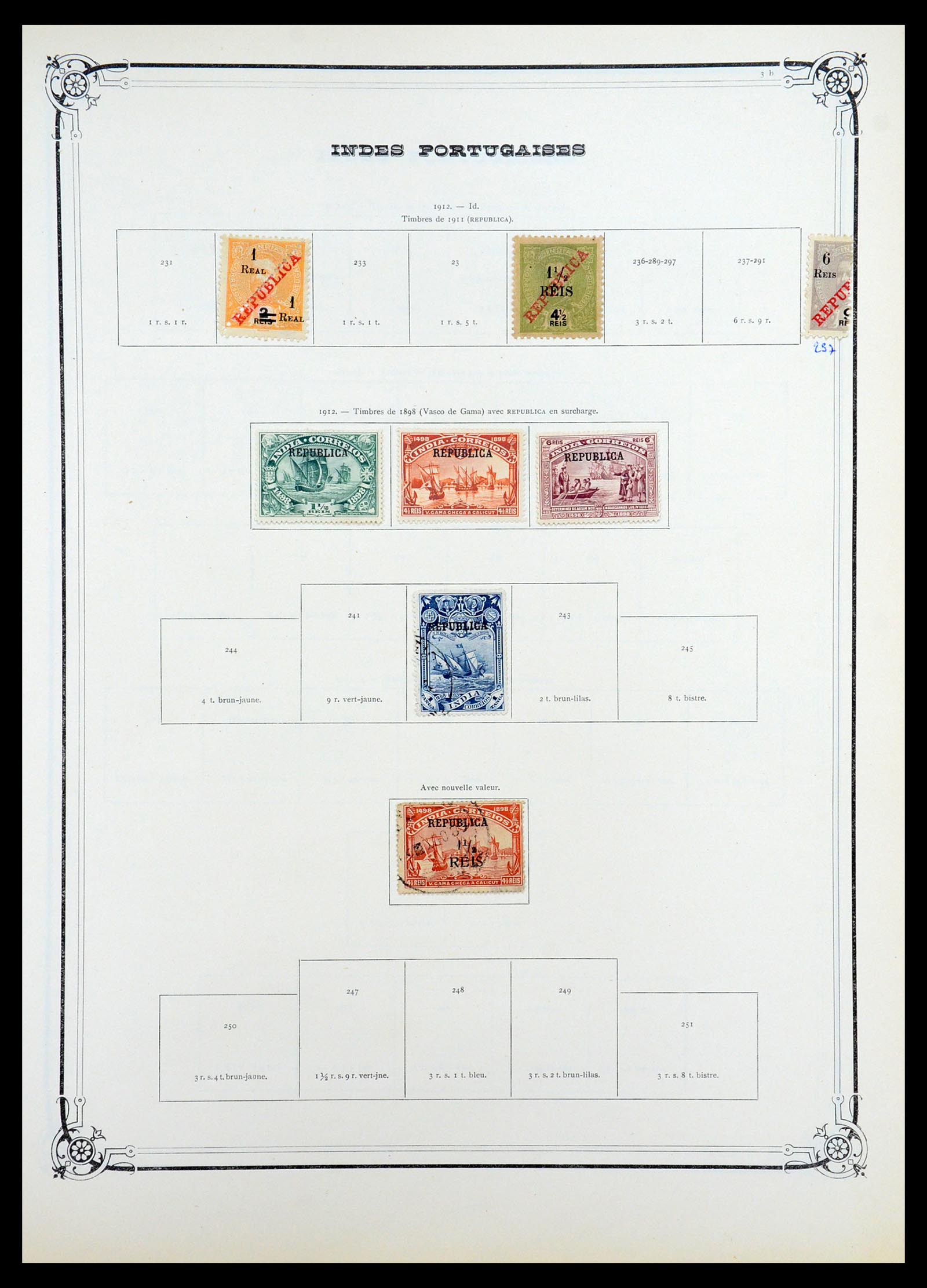 36488 080 - Postzegelverzameling 36488 Azië 1860-1930.