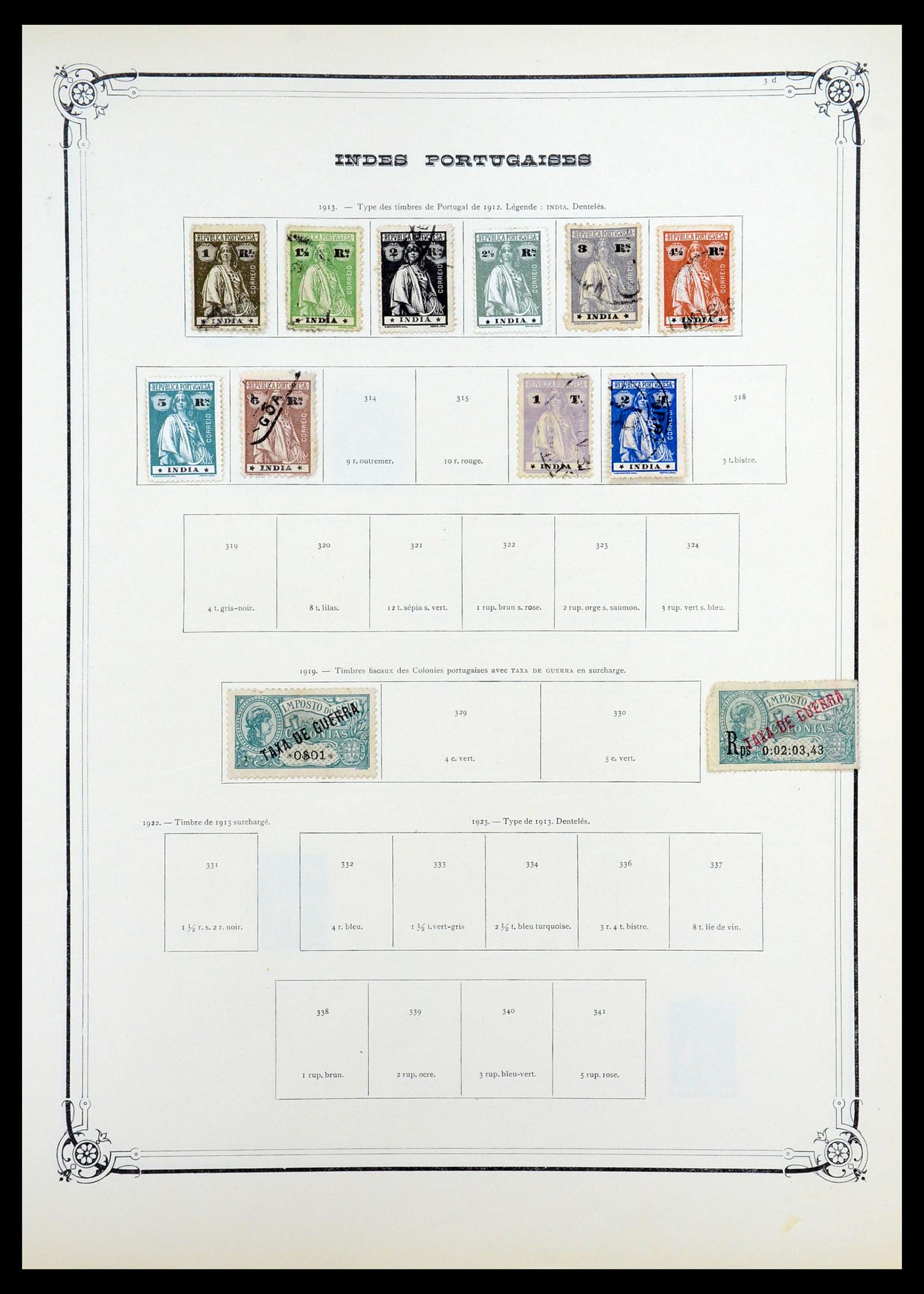36488 081 - Postzegelverzameling 36488 Azië 1860-1930.