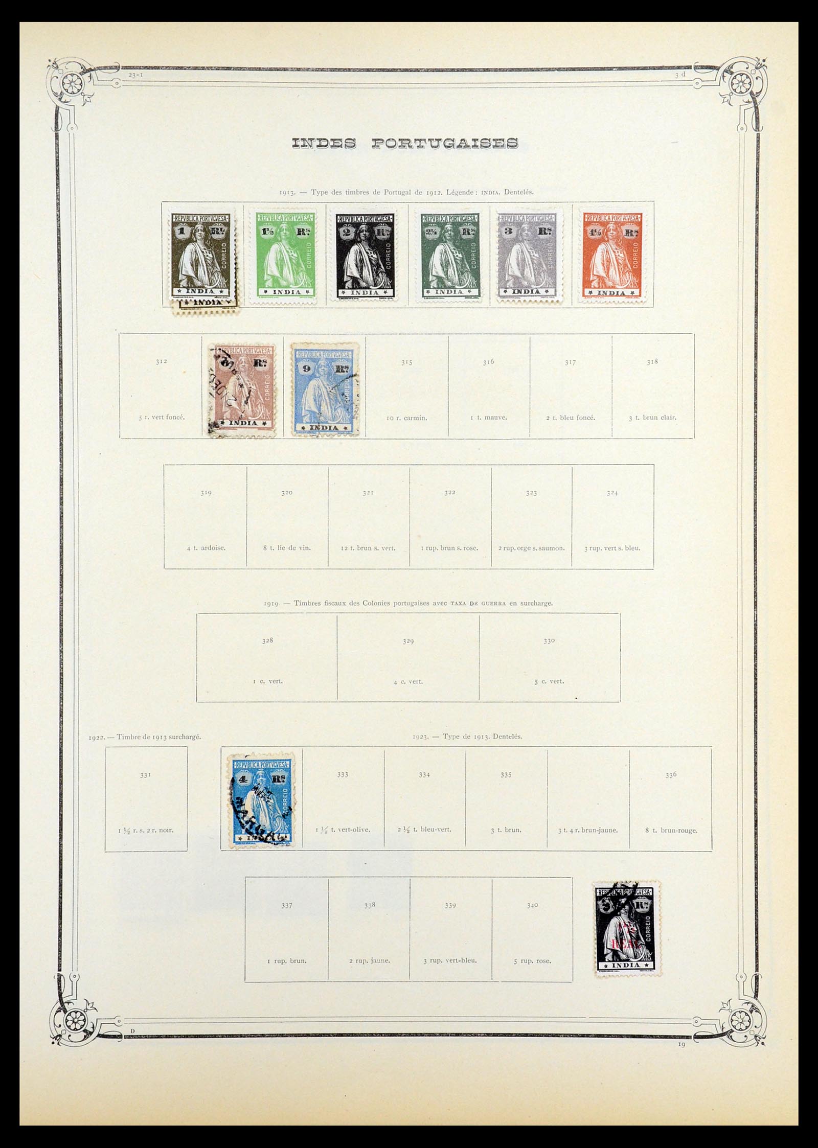 36488 082 - Postzegelverzameling 36488 Azië 1860-1930.