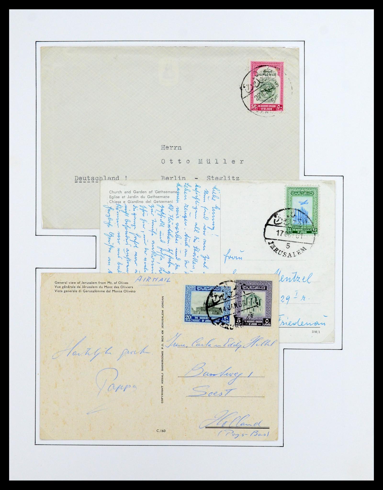 36492 025 - Postzegelverzameling 36492 Palestina 1948-1967.