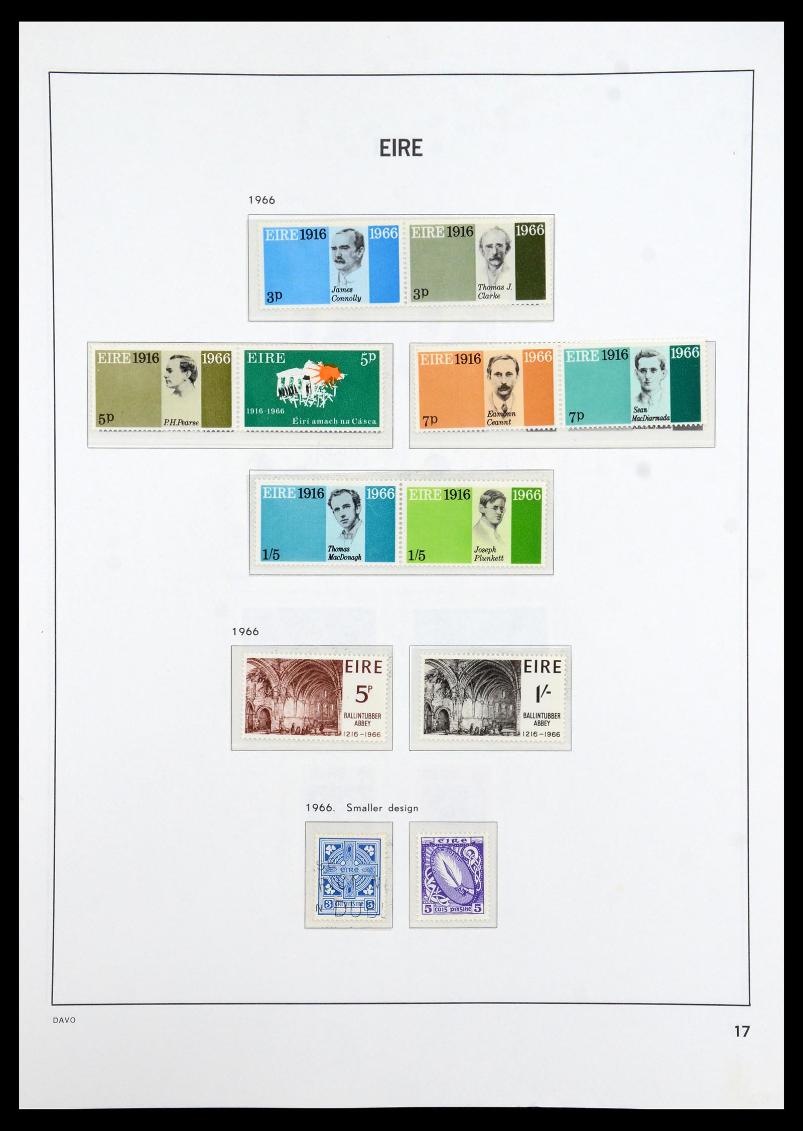36493 017 - Postzegelverzameling 36493 Ierland 1922-2007.