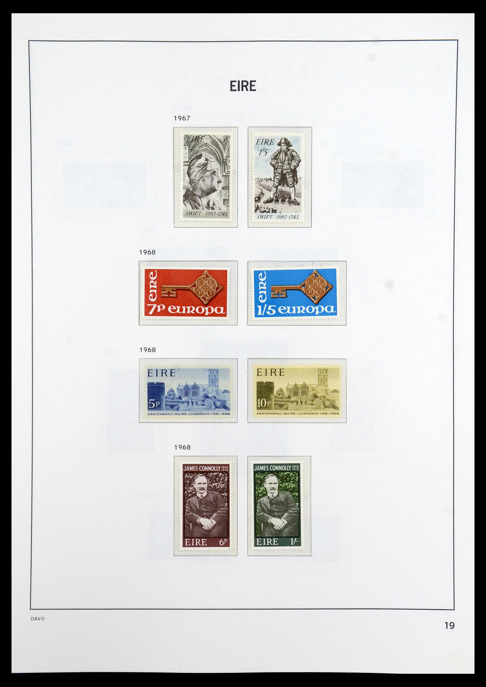 36493 019 - Stamp collection 36493 Ireland 1922-2007.