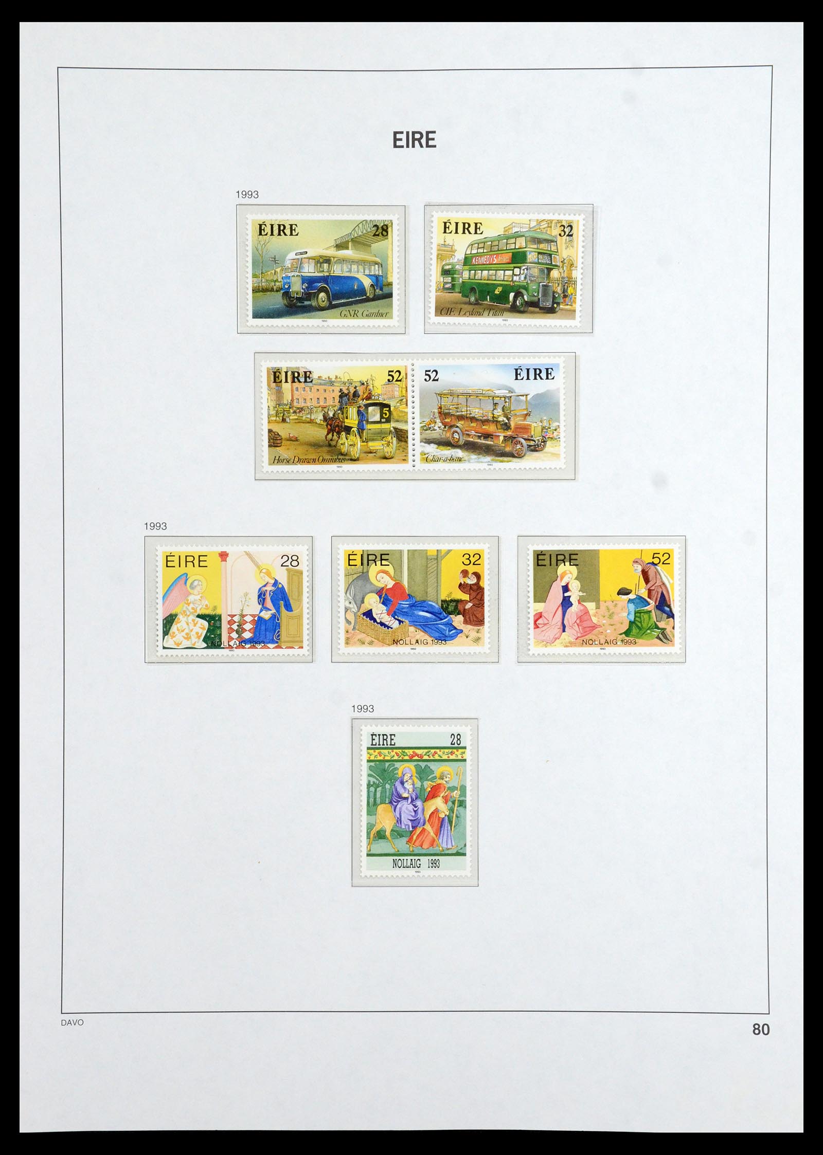 36493 082 - Postzegelverzameling 36493 Ierland 1922-2007.