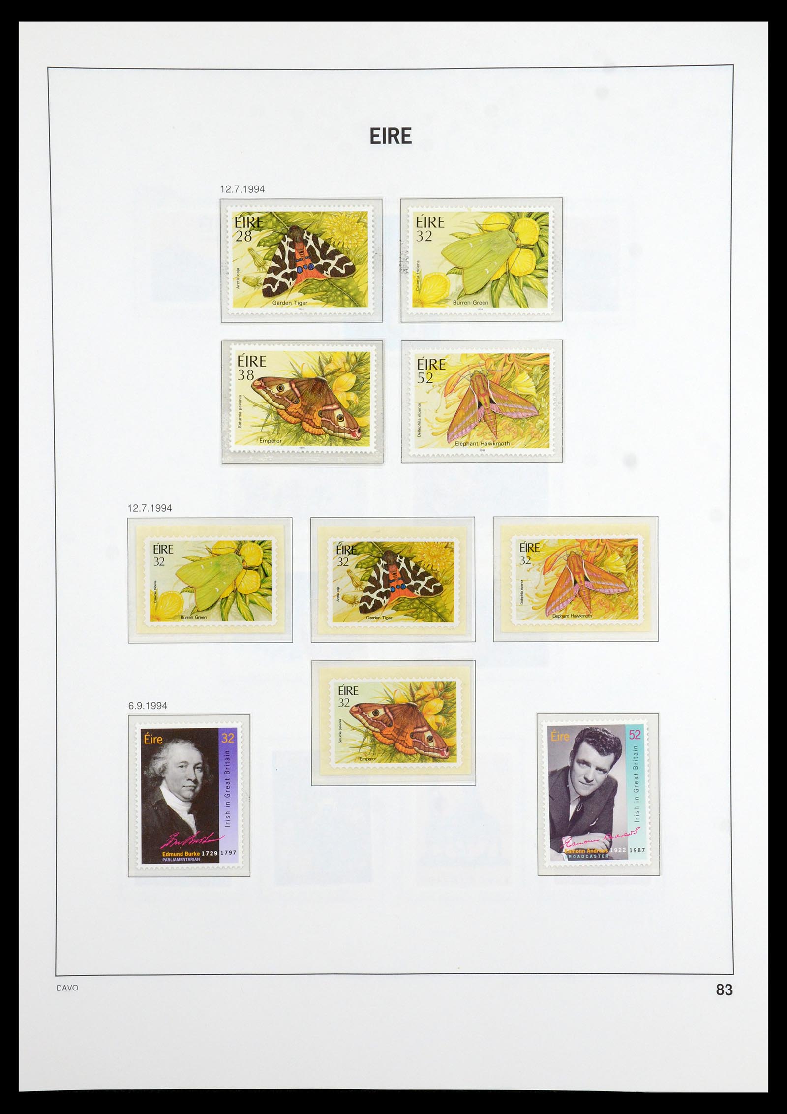 36493 085 - Postzegelverzameling 36493 Ierland 1922-2007.