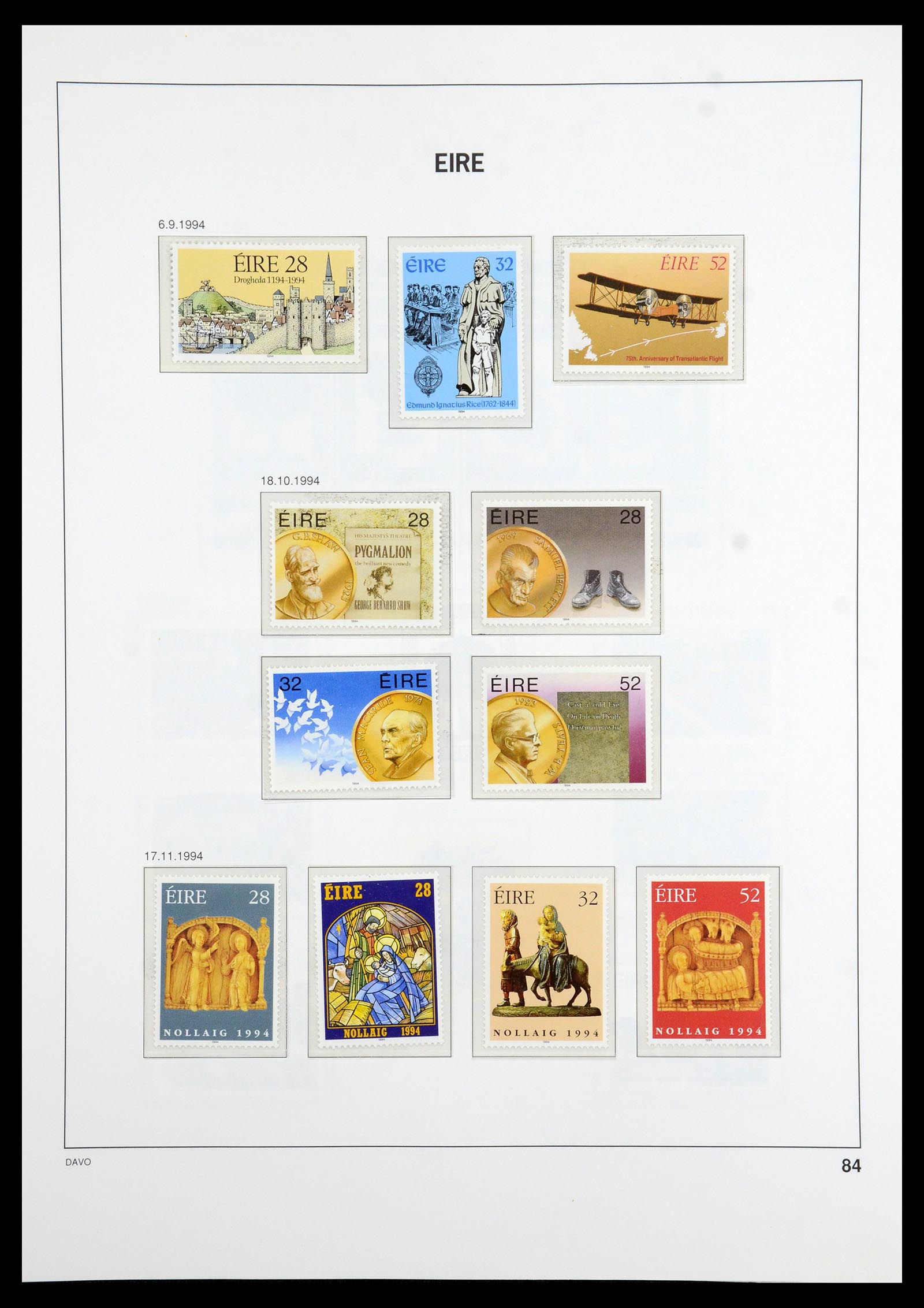 36493 086 - Postzegelverzameling 36493 Ierland 1922-2007.