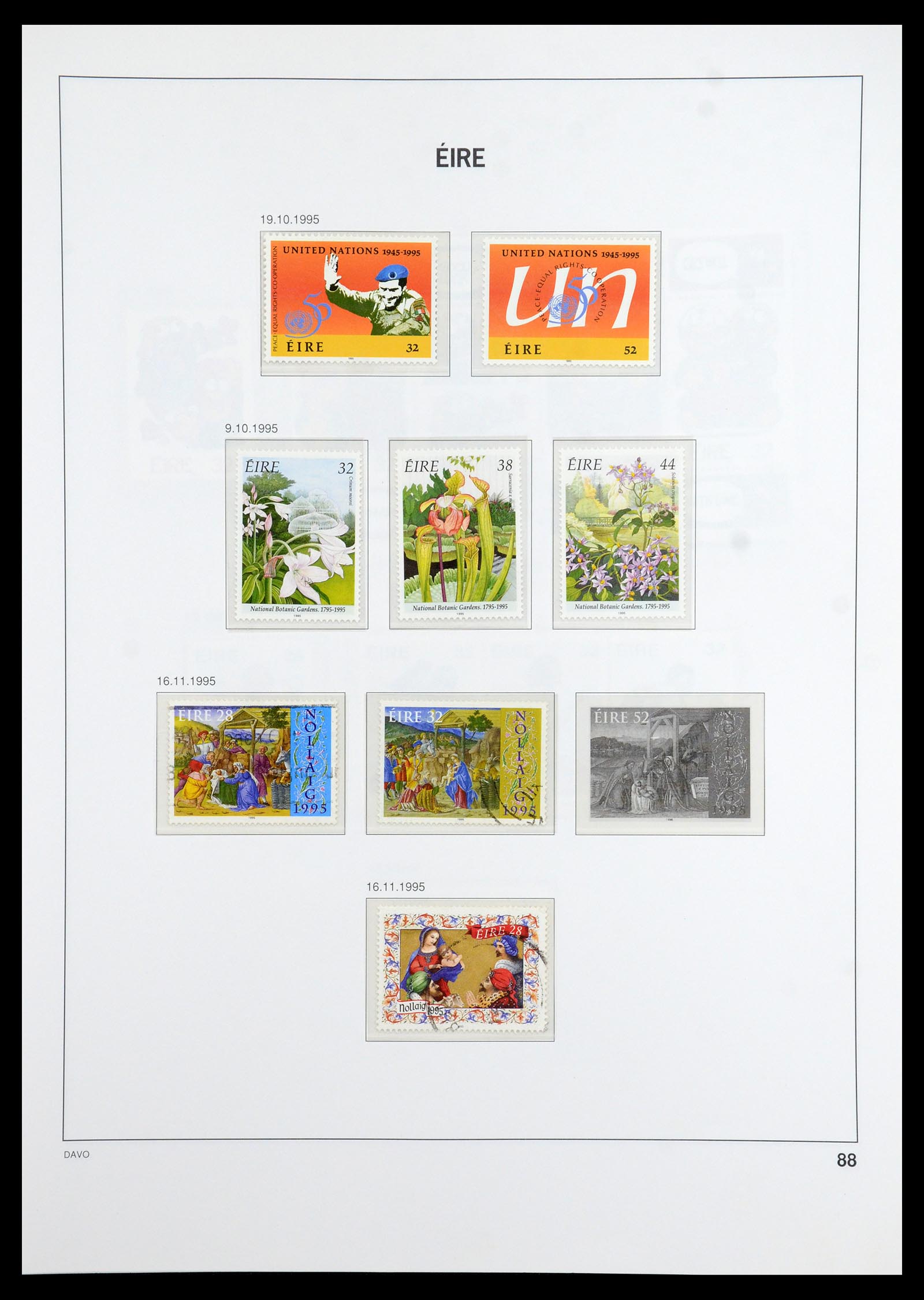 36493 090 - Postzegelverzameling 36493 Ierland 1922-2007.
