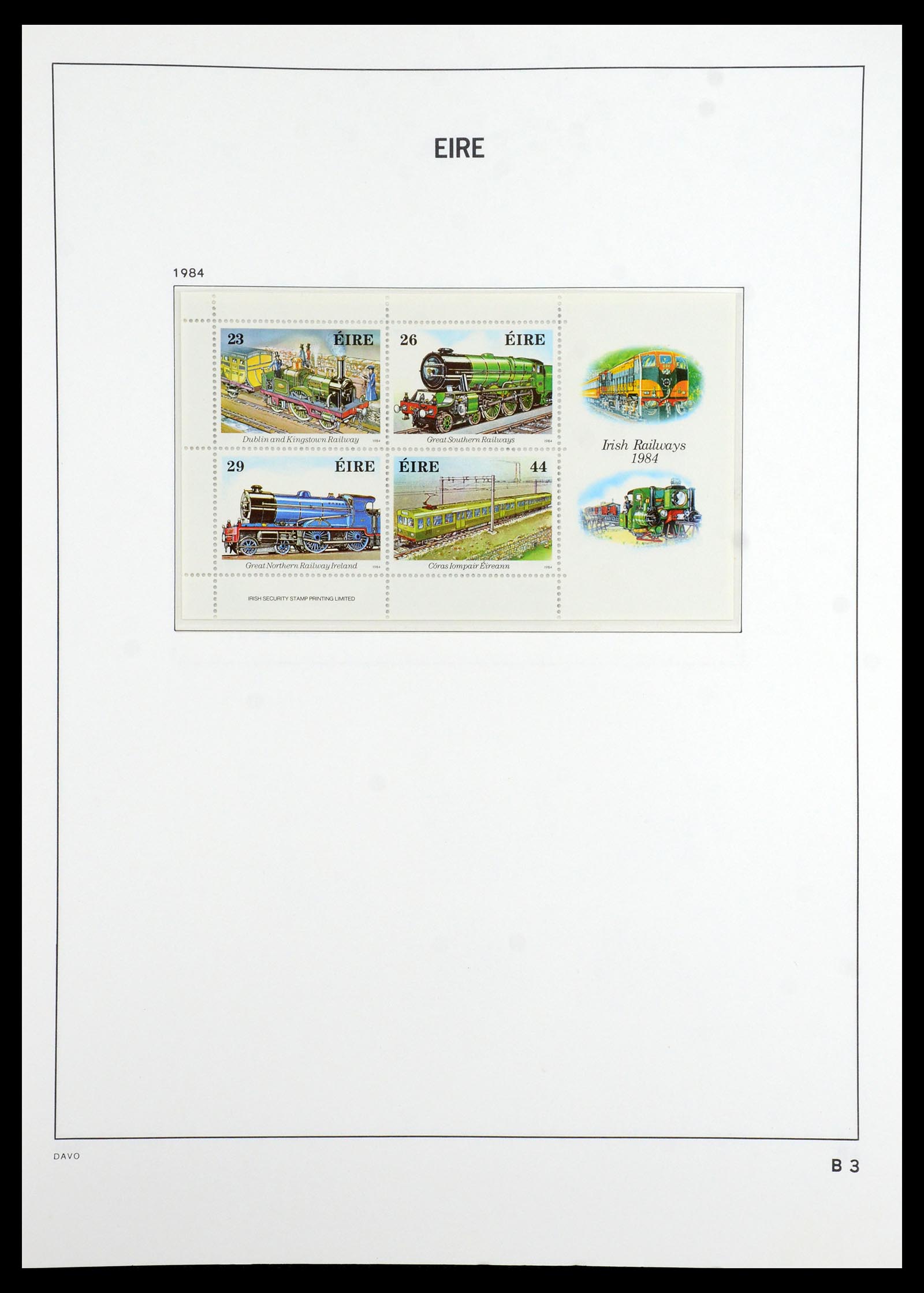 36493 097 - Postzegelverzameling 36493 Ierland 1922-2007.