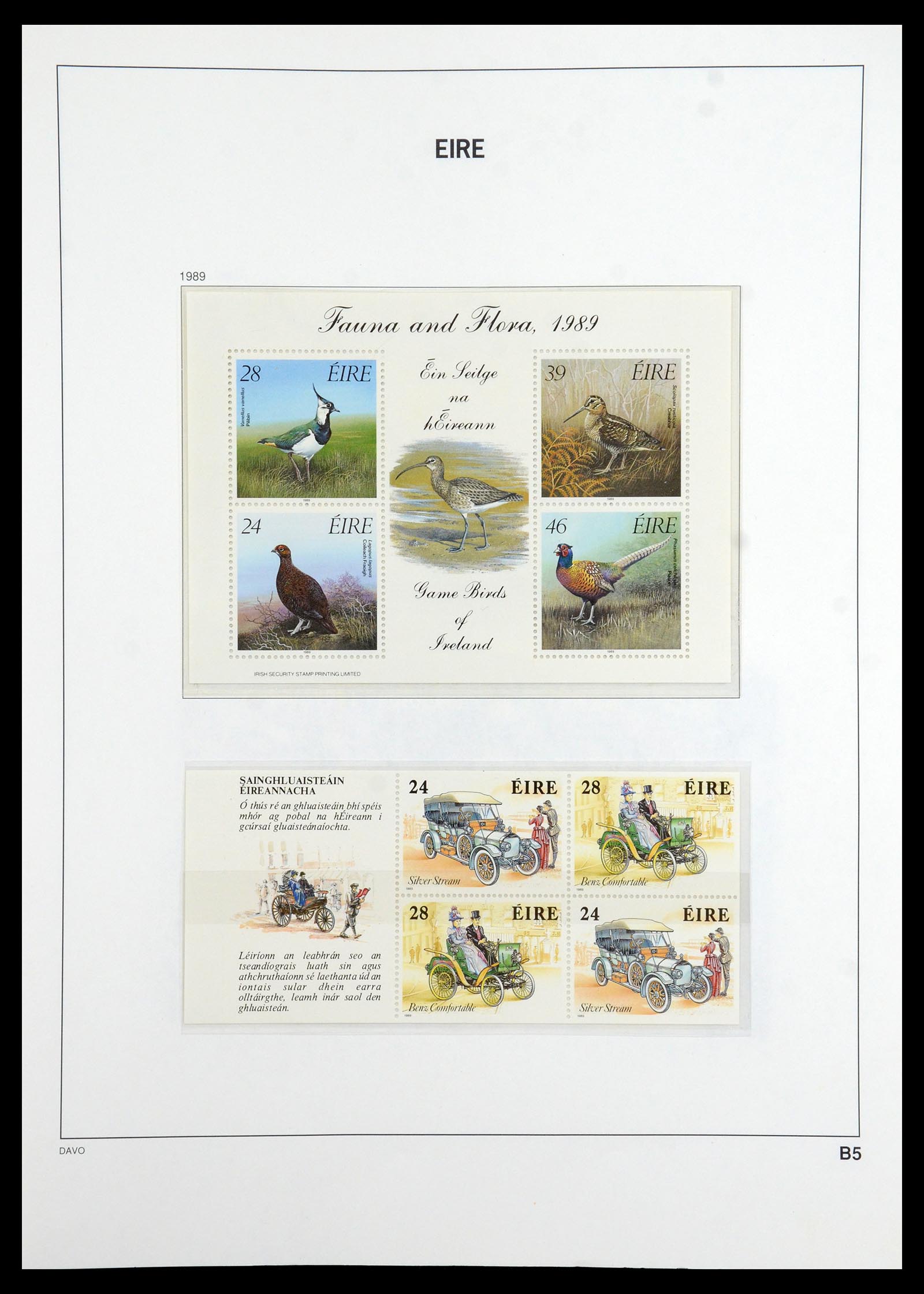 36493 099 - Postzegelverzameling 36493 Ierland 1922-2007.