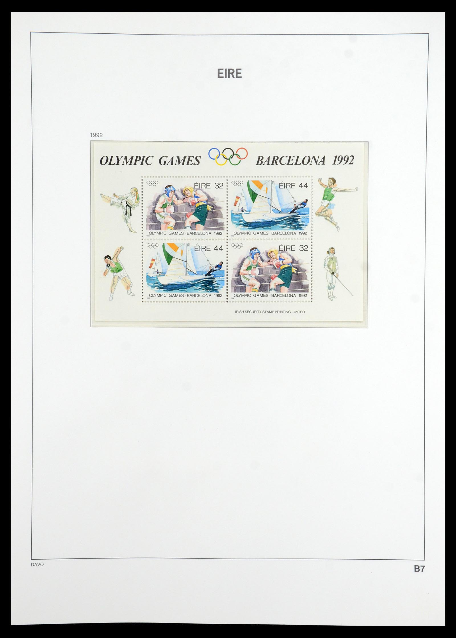 36493 101 - Postzegelverzameling 36493 Ierland 1922-2007.