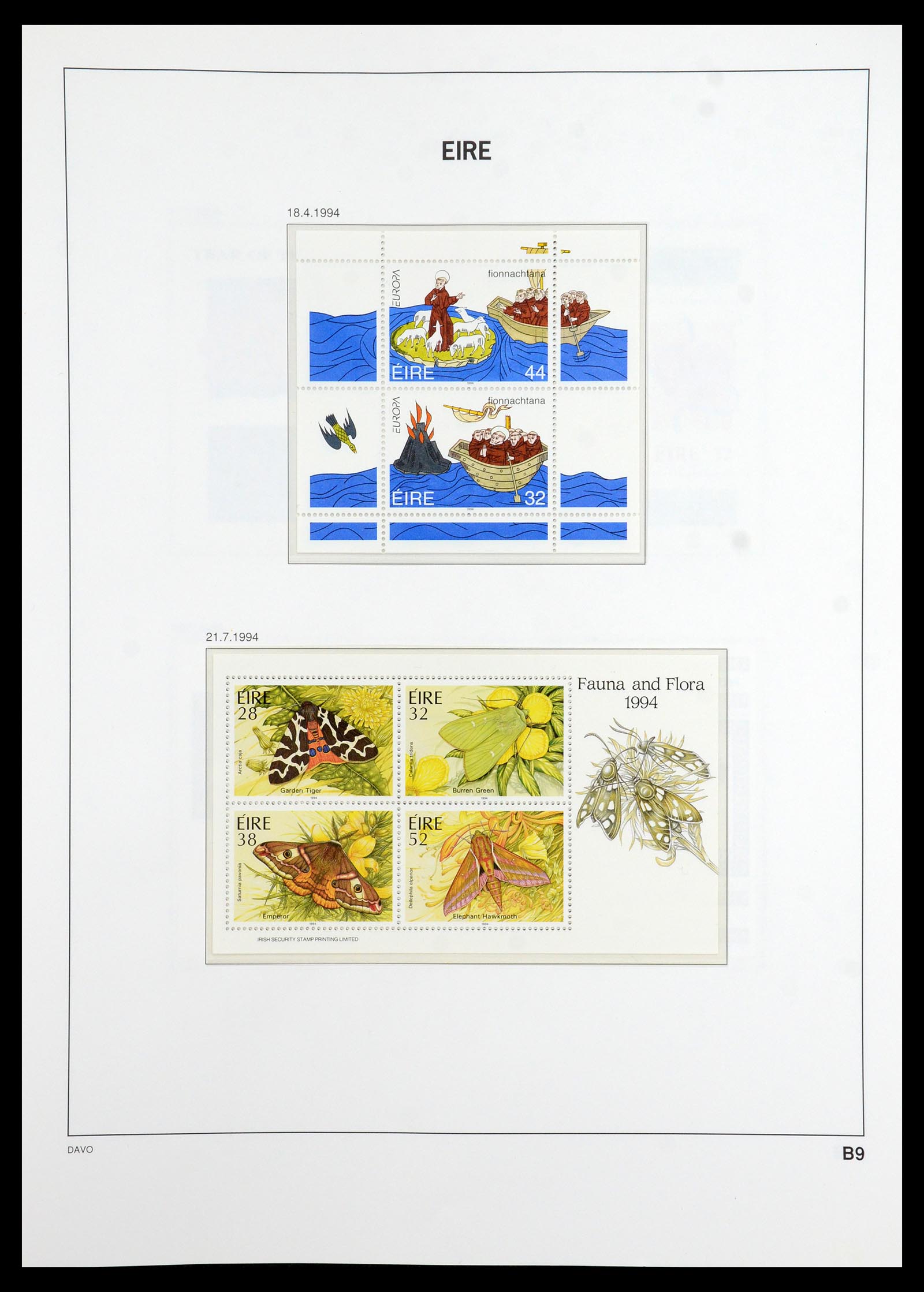 36493 103 - Postzegelverzameling 36493 Ierland 1922-2007.