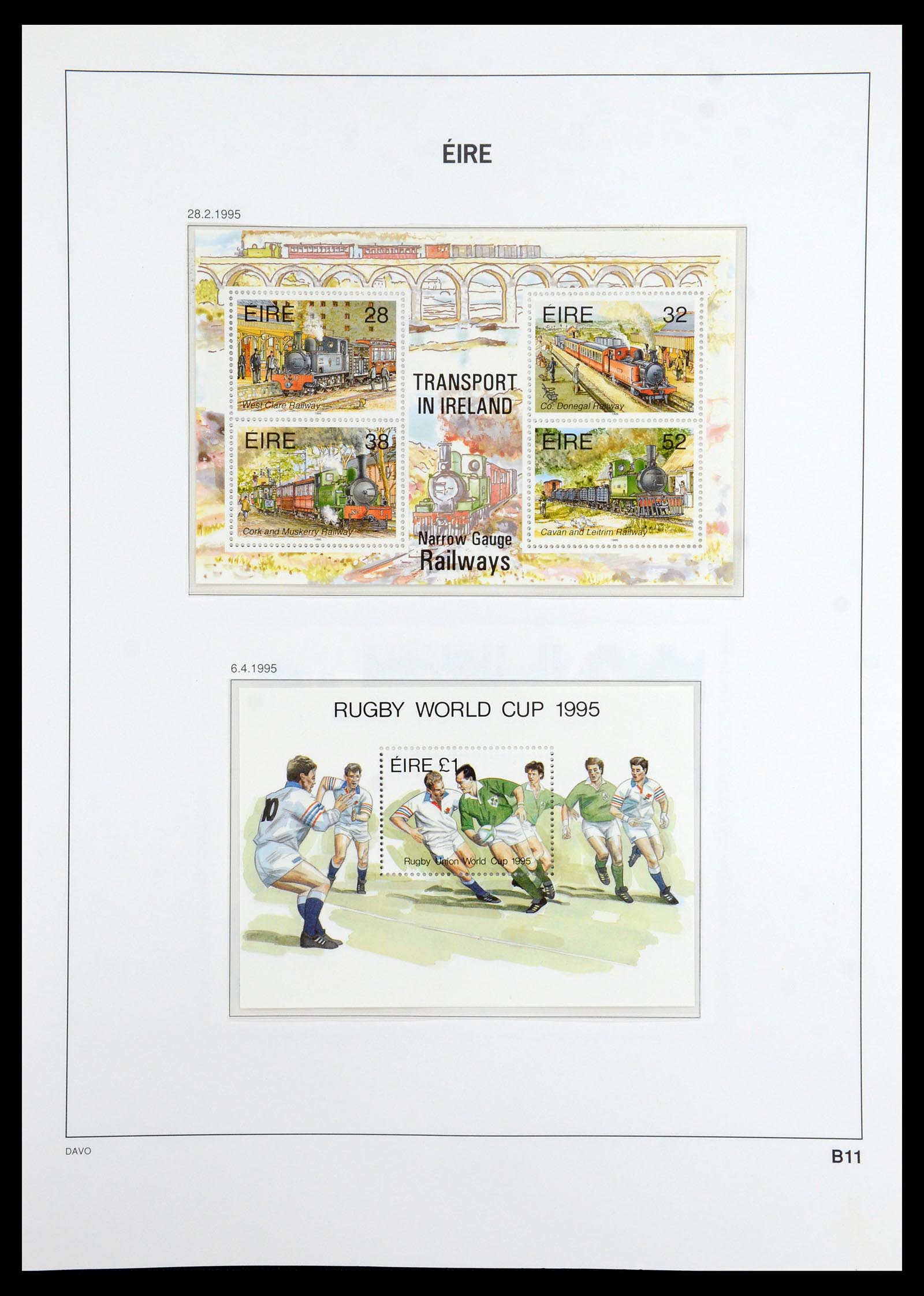 36493 105 - Postzegelverzameling 36493 Ierland 1922-2007.