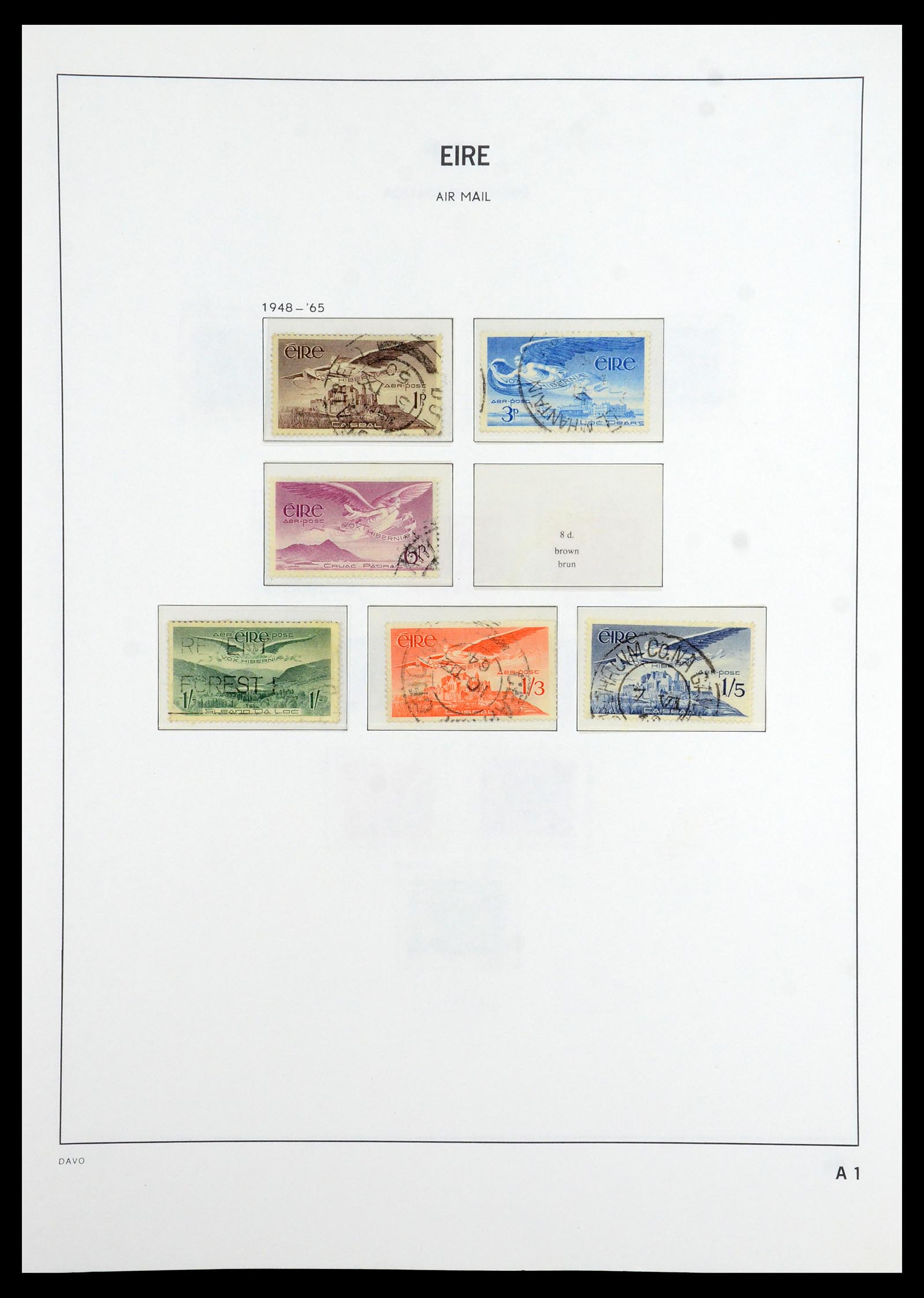 36493 108 - Postzegelverzameling 36493 Ierland 1922-2007.
