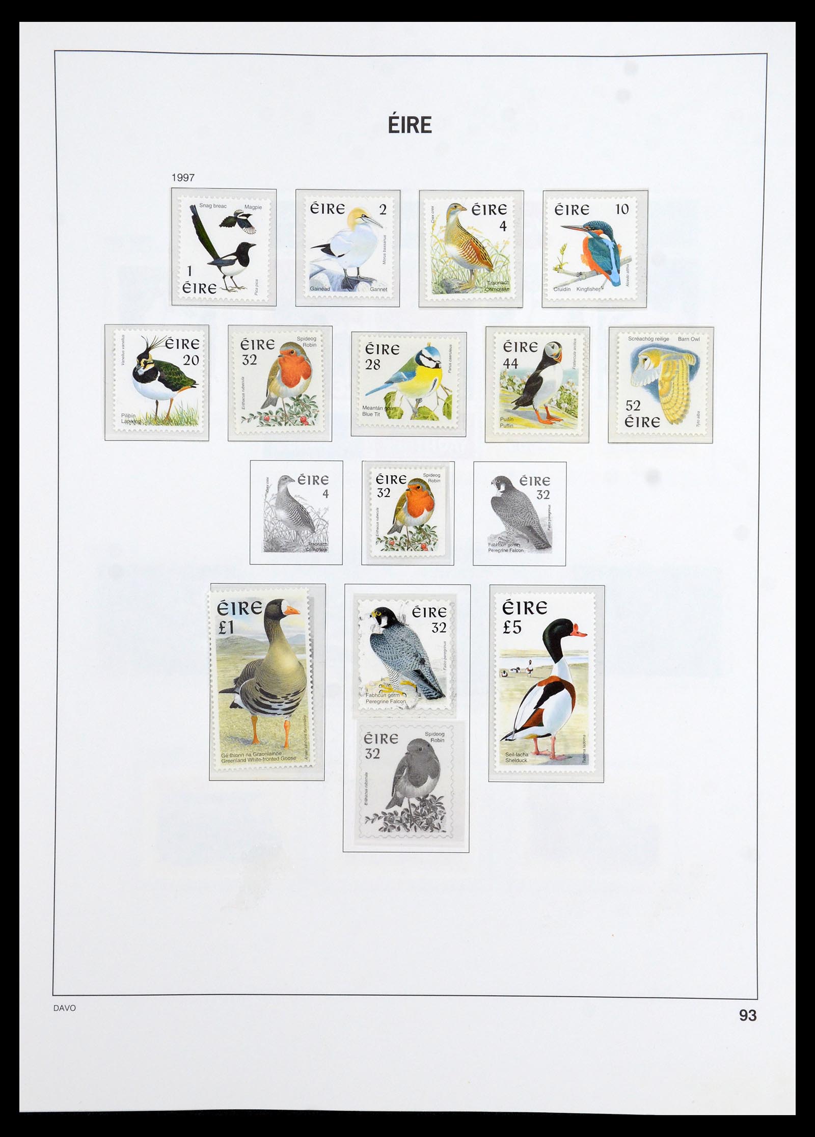 36493 114 - Postzegelverzameling 36493 Ierland 1922-2007.
