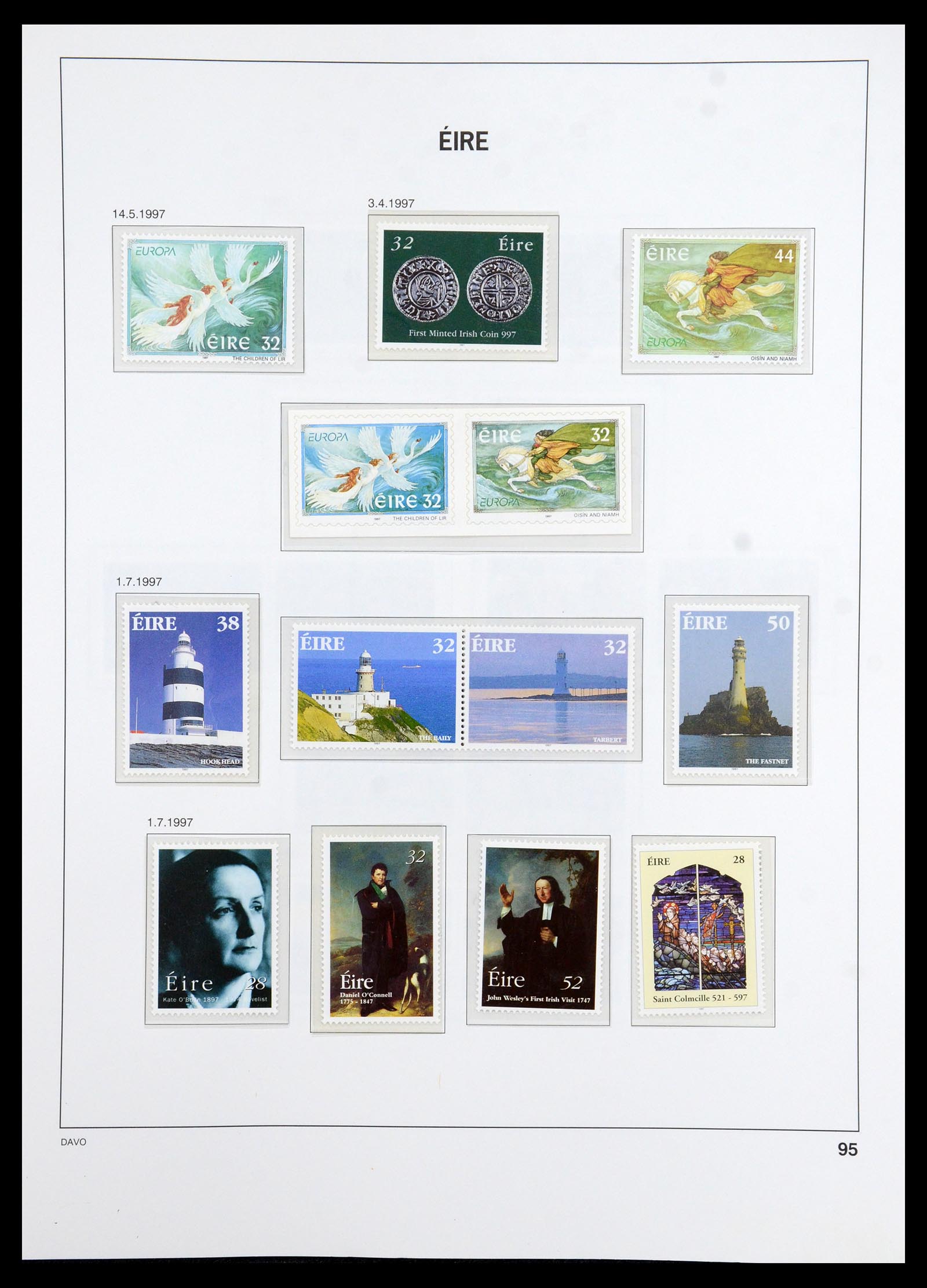 36493 116 - Postzegelverzameling 36493 Ierland 1922-2007.