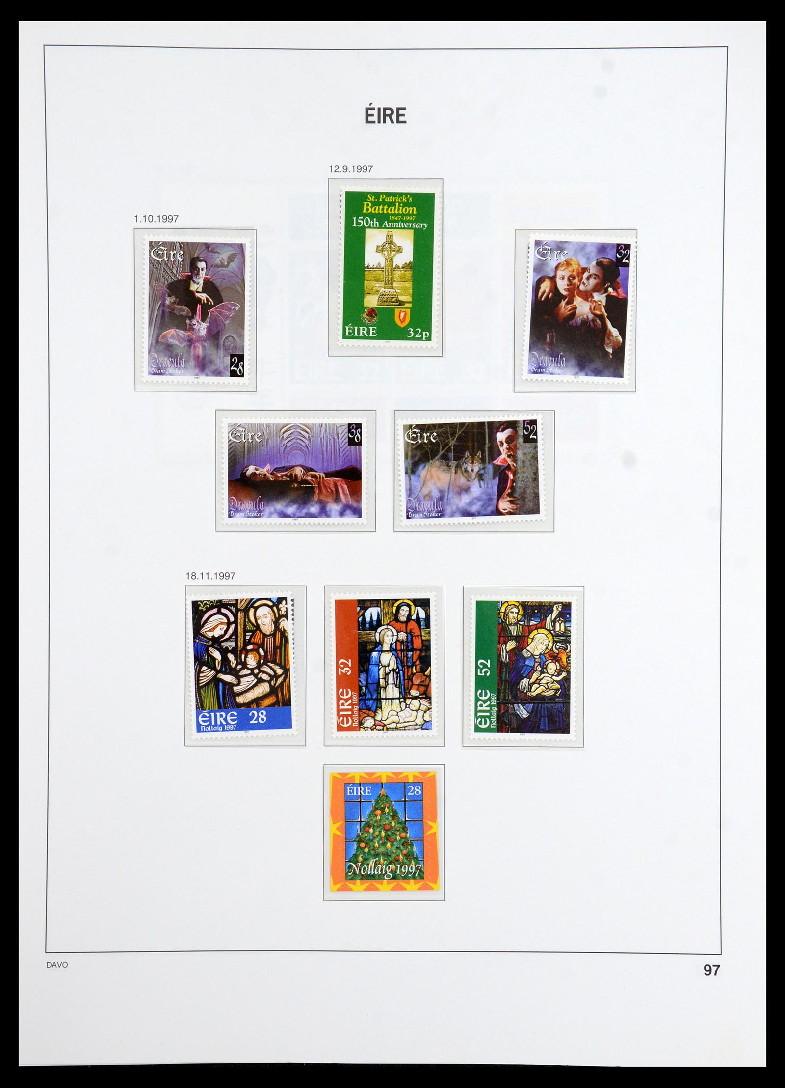 36493 119 - Postzegelverzameling 36493 Ierland 1922-2007.