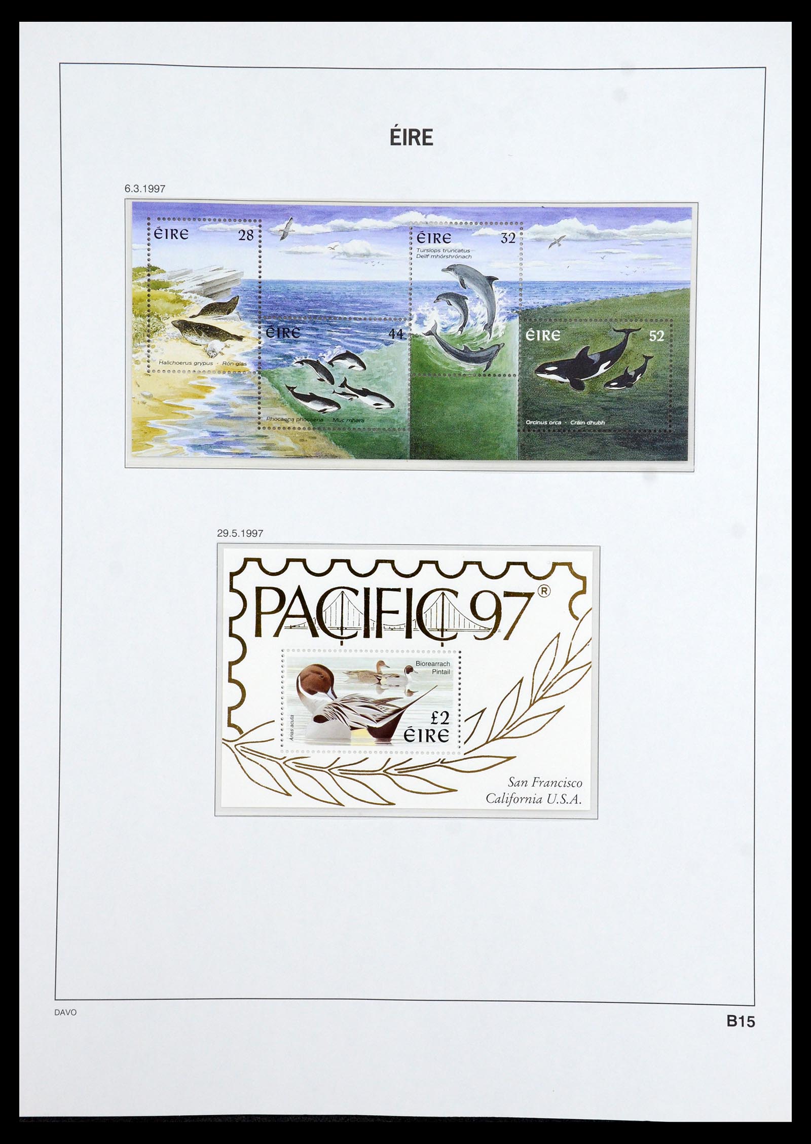 36493 121 - Postzegelverzameling 36493 Ierland 1922-2007.