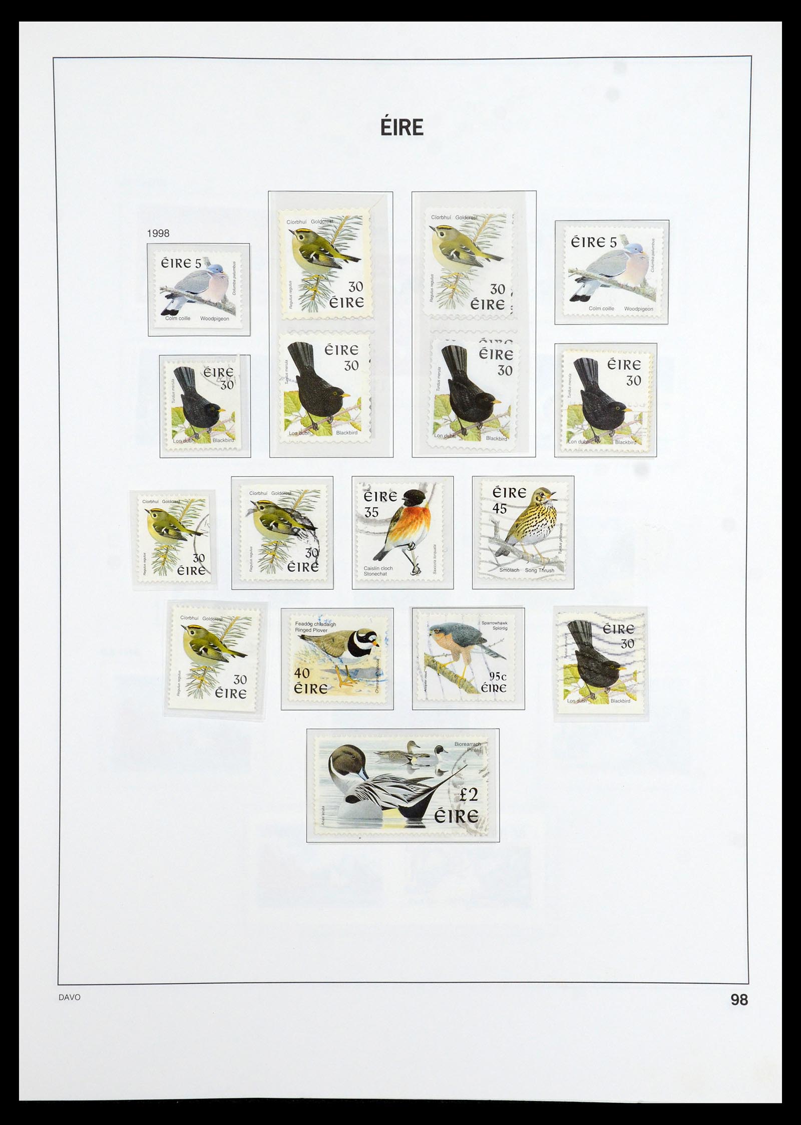 36493 124 - Postzegelverzameling 36493 Ierland 1922-2007.