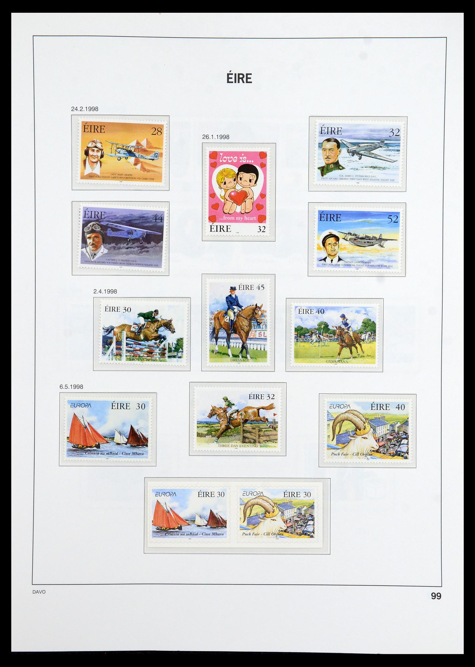 36493 125 - Postzegelverzameling 36493 Ierland 1922-2007.