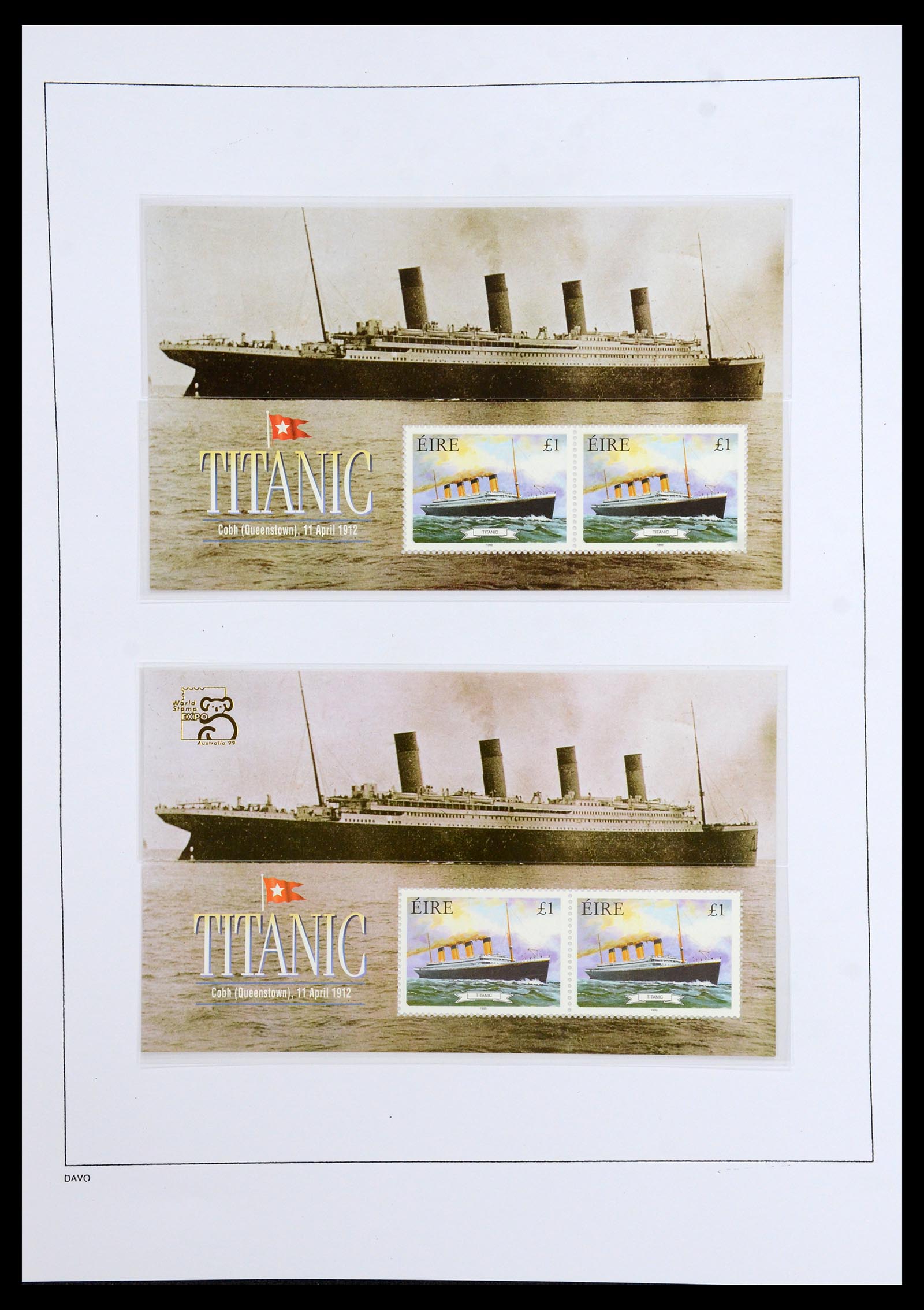 36493 136 - Postzegelverzameling 36493 Ierland 1922-2007.