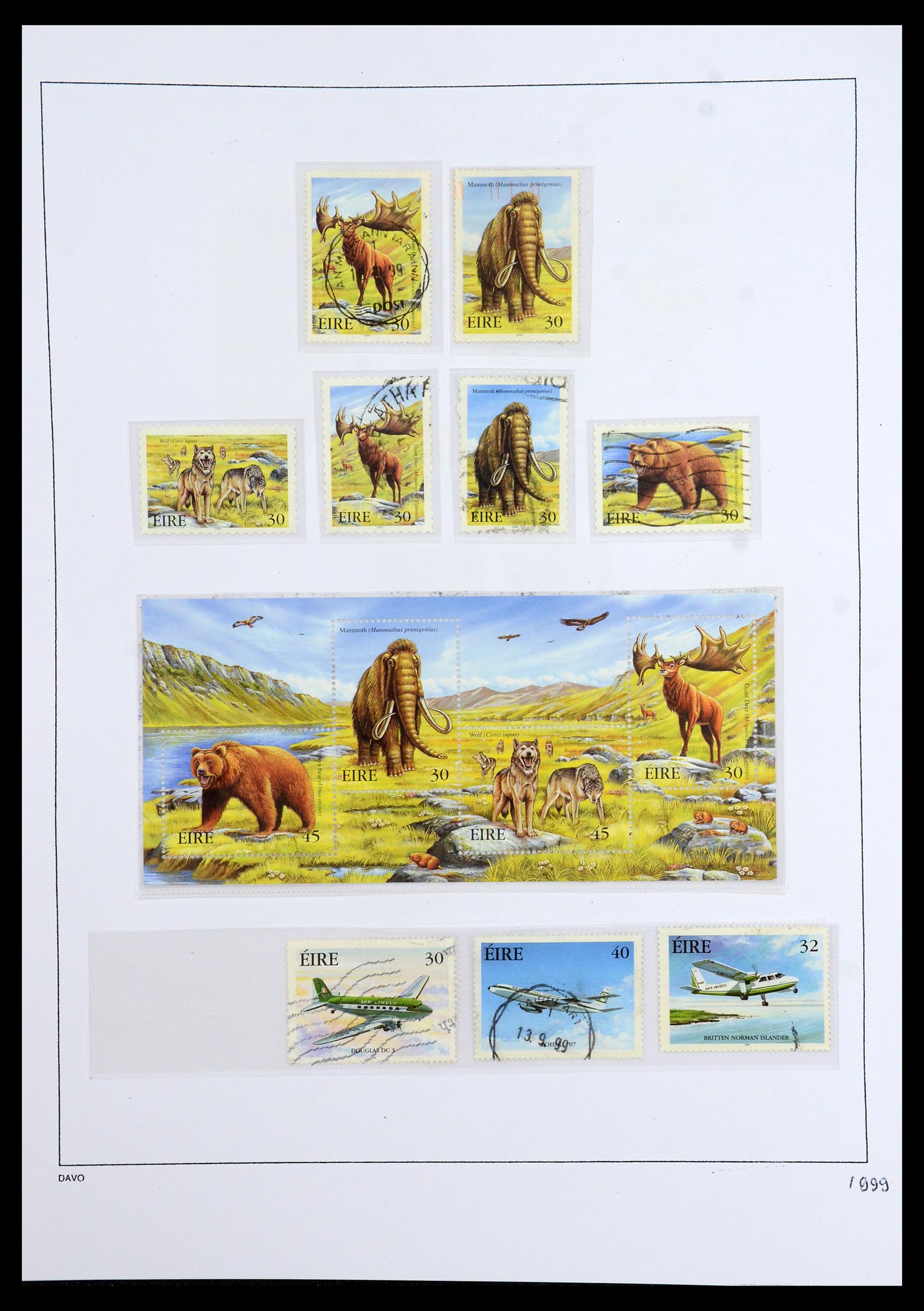 36493 137 - Postzegelverzameling 36493 Ierland 1922-2007.