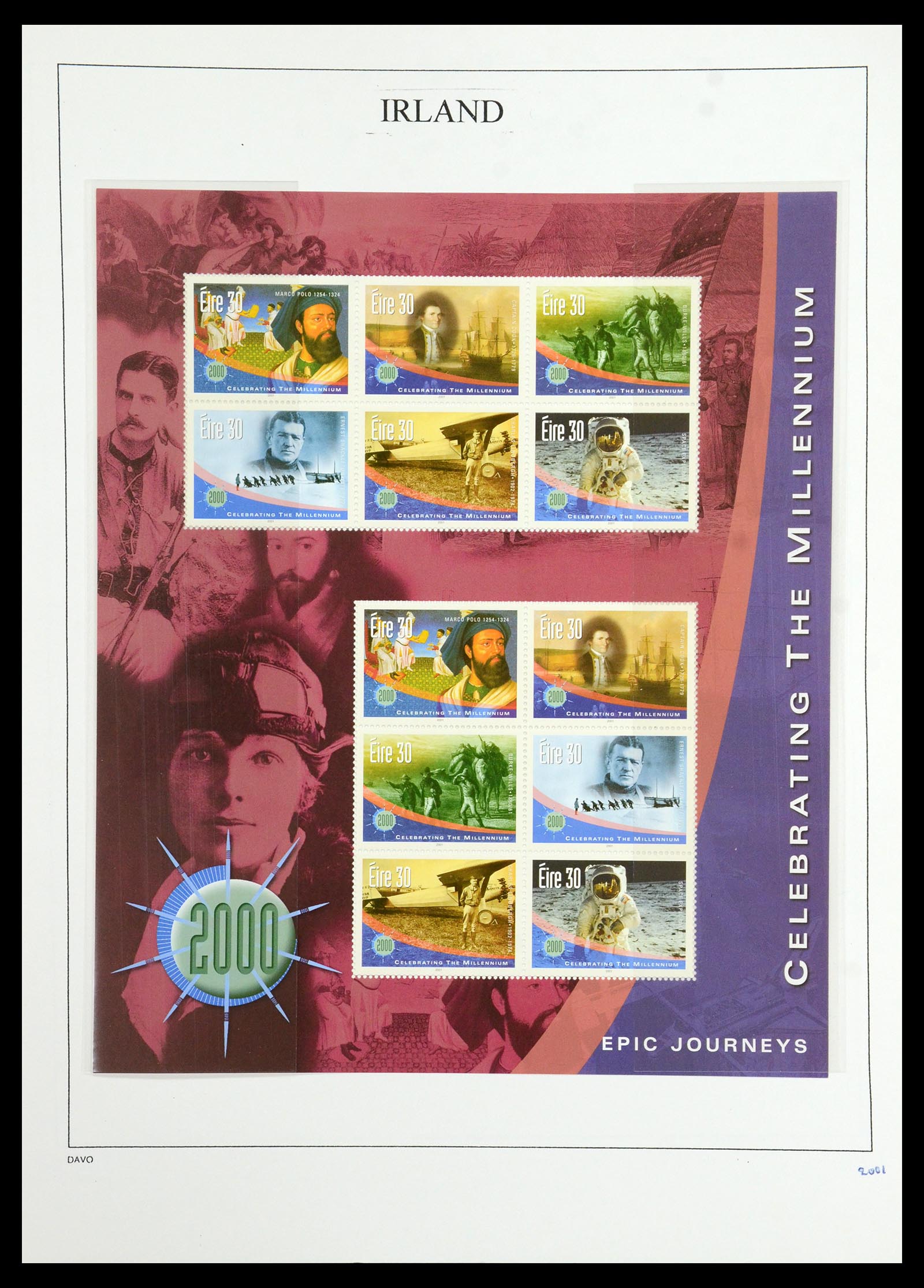 36493 144 - Postzegelverzameling 36493 Ierland 1922-2007.