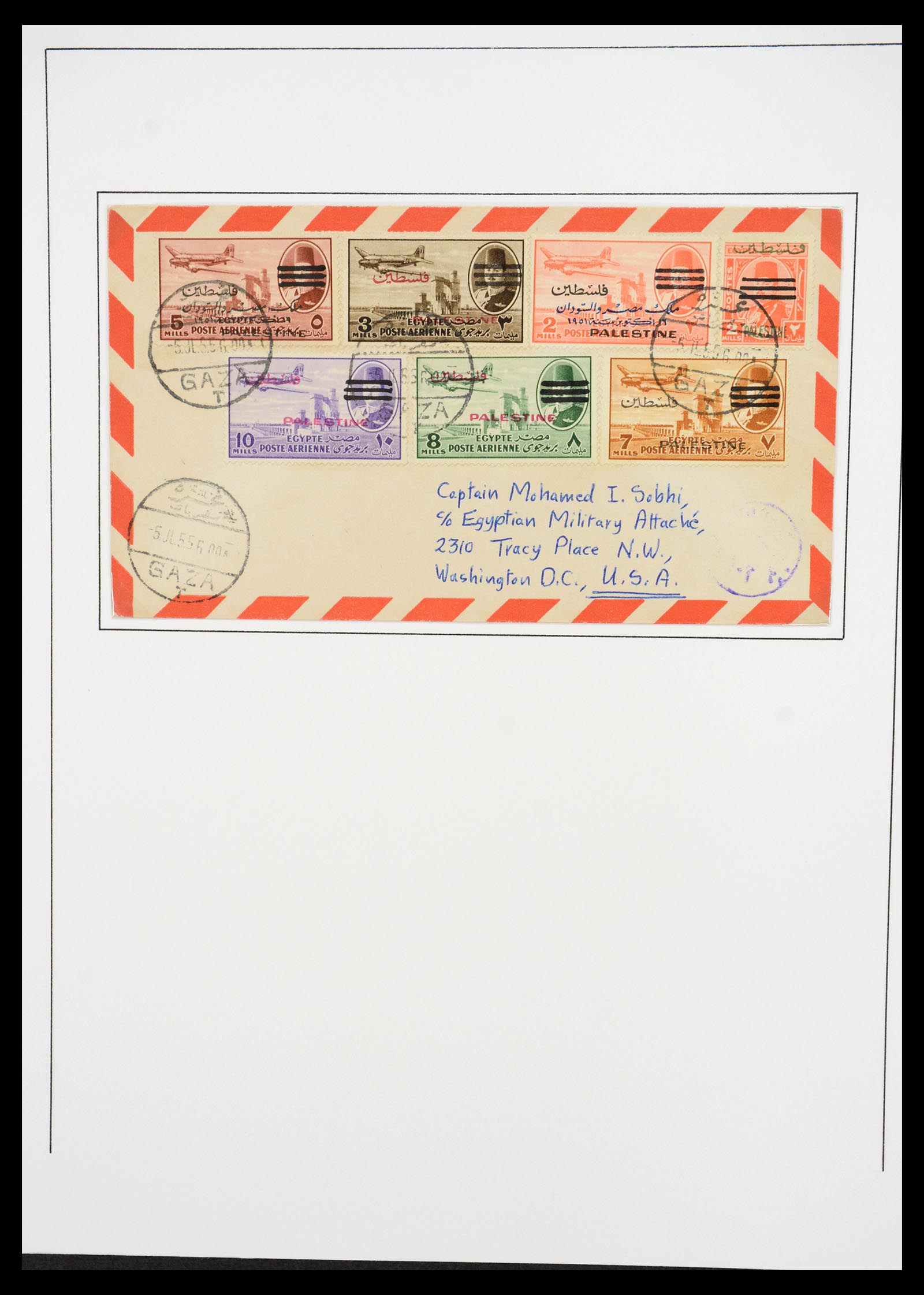 36496 007 - Postzegelverzameling 36496 Palestine 1918-2005.