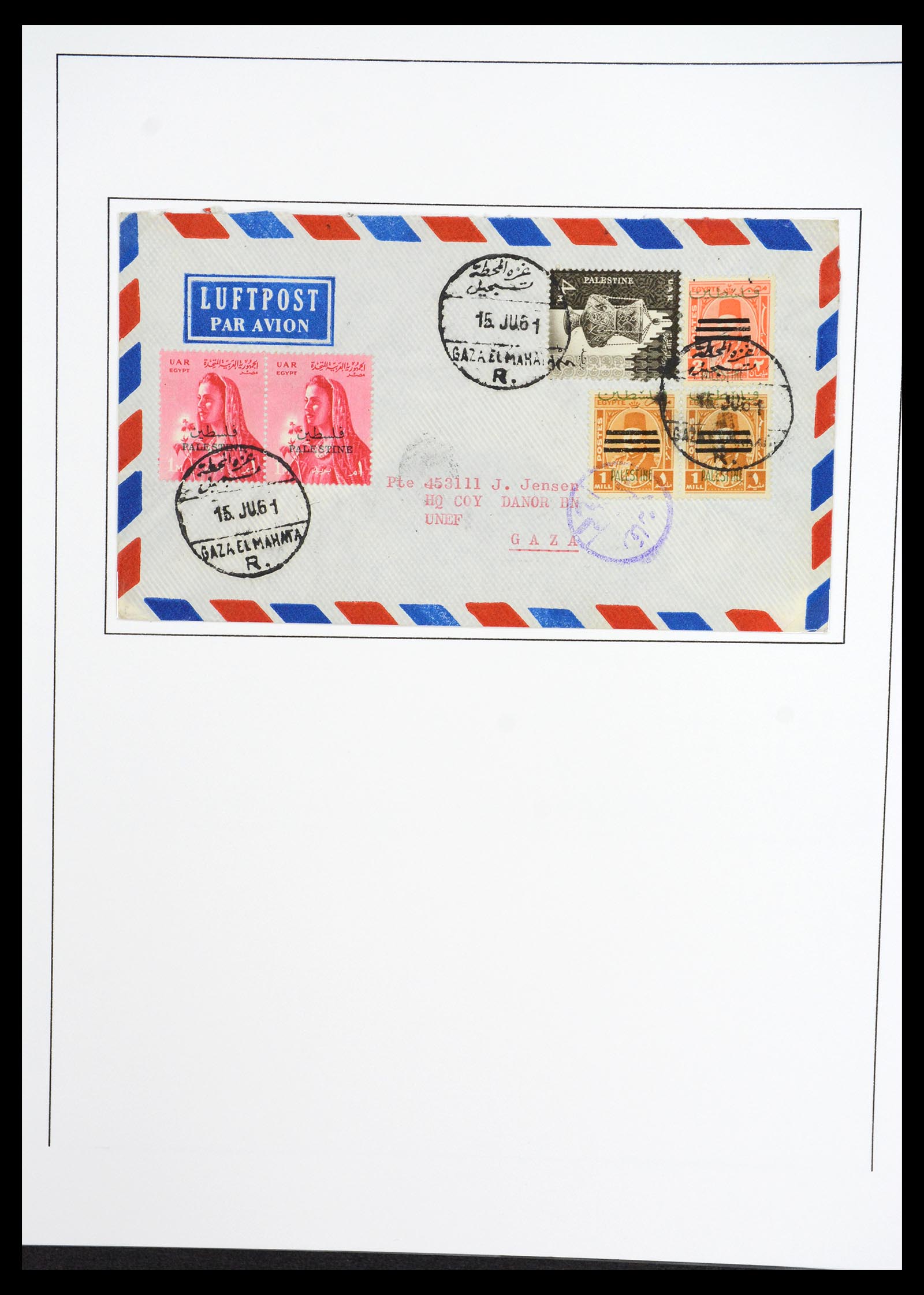 36496 019 - Postzegelverzameling 36496 Palestine 1918-2005.