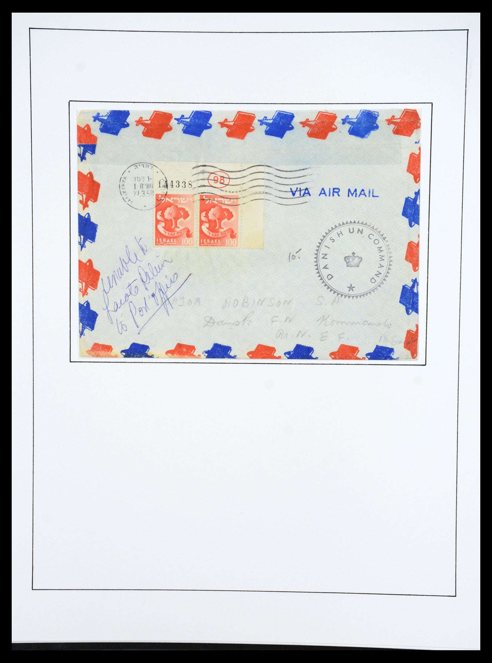 36496 056 - Postzegelverzameling 36496 Palestine 1918-2005.