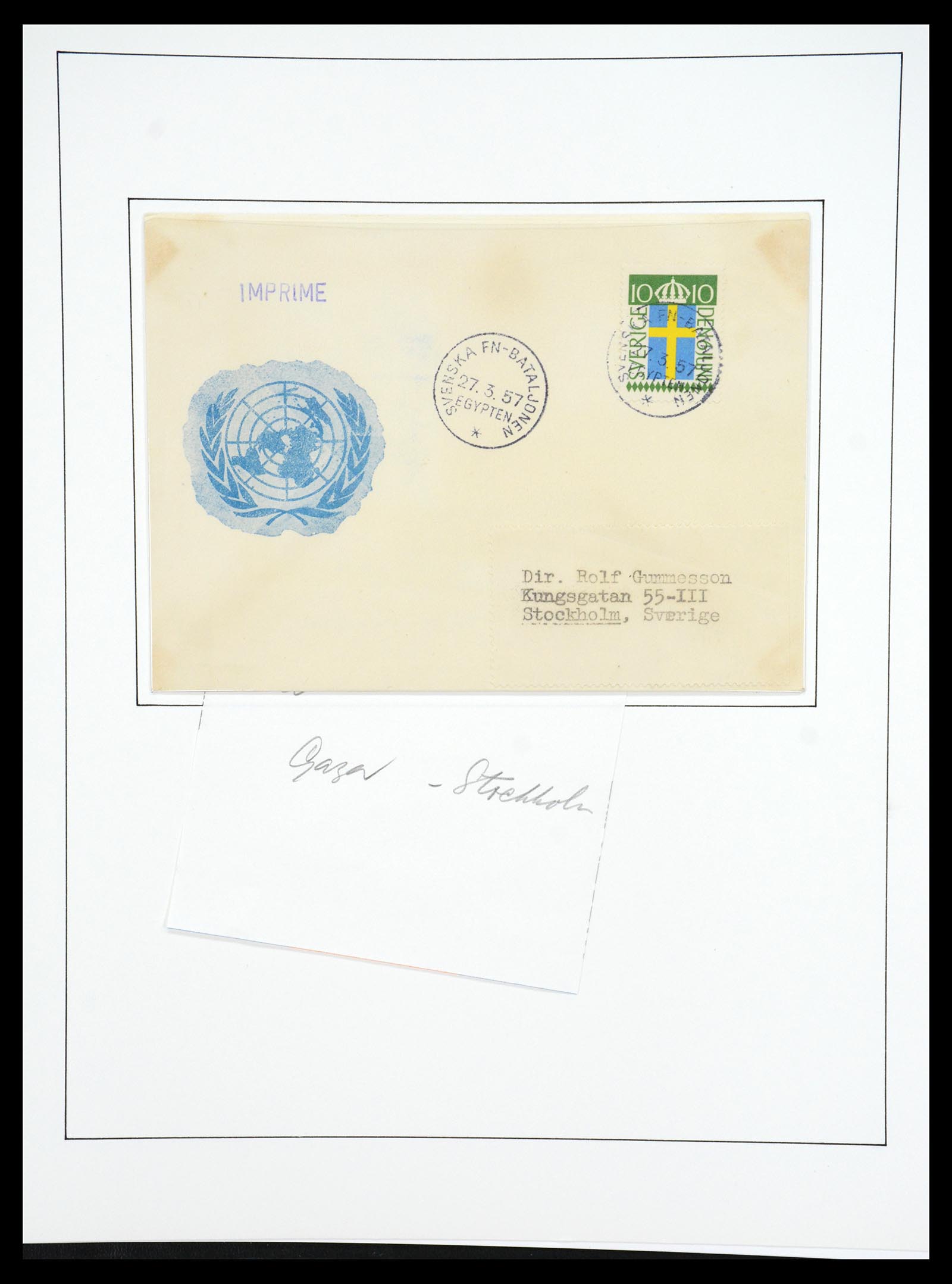 36496 060 - Postzegelverzameling 36496 Palestine 1918-2005.