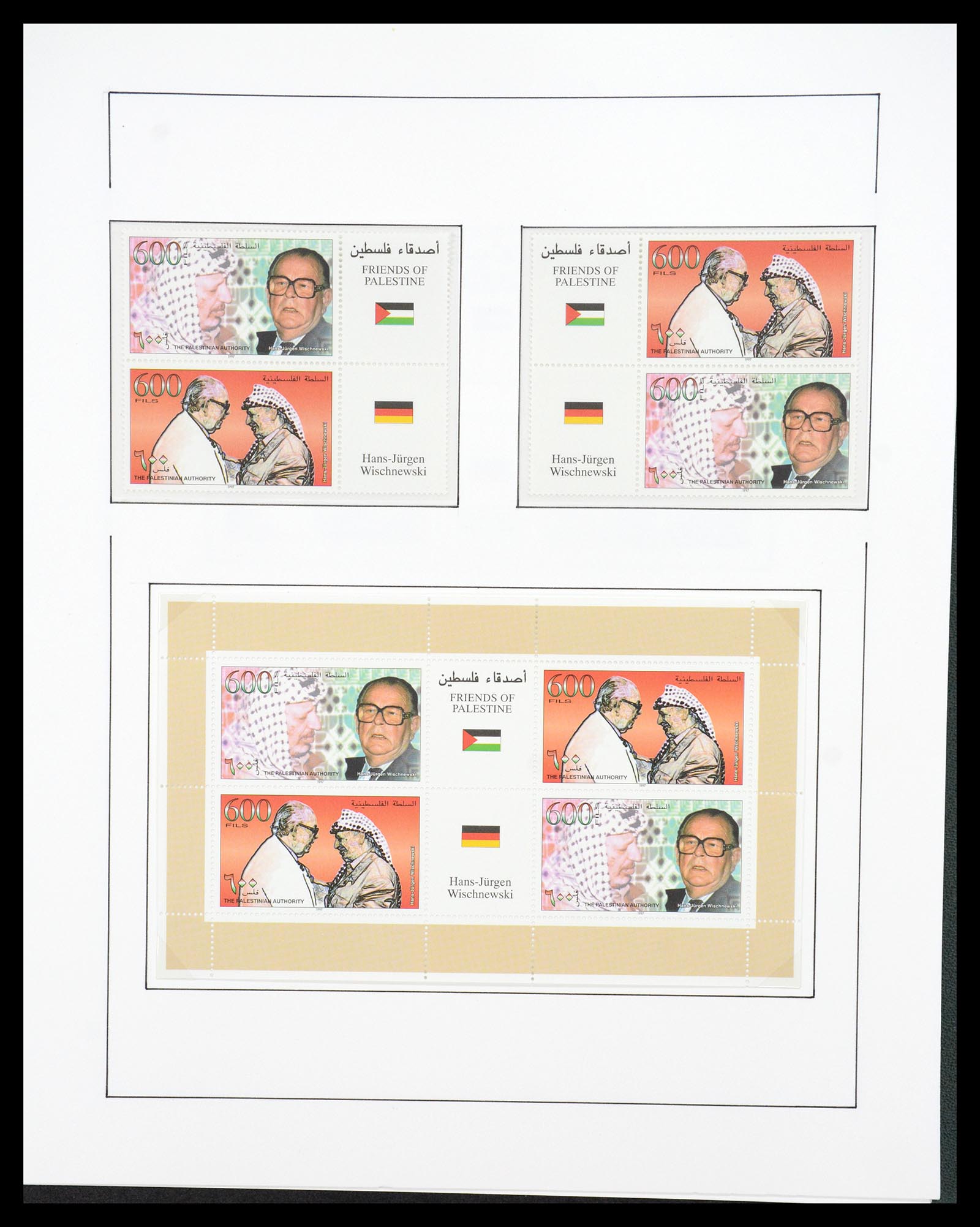 36496 099 - Postzegelverzameling 36496 Palestine 1918-2005.