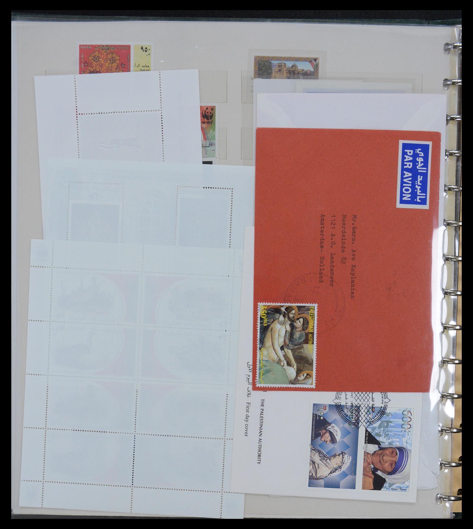 36496 131 - Postzegelverzameling 36496 Palestine 1918-2005.