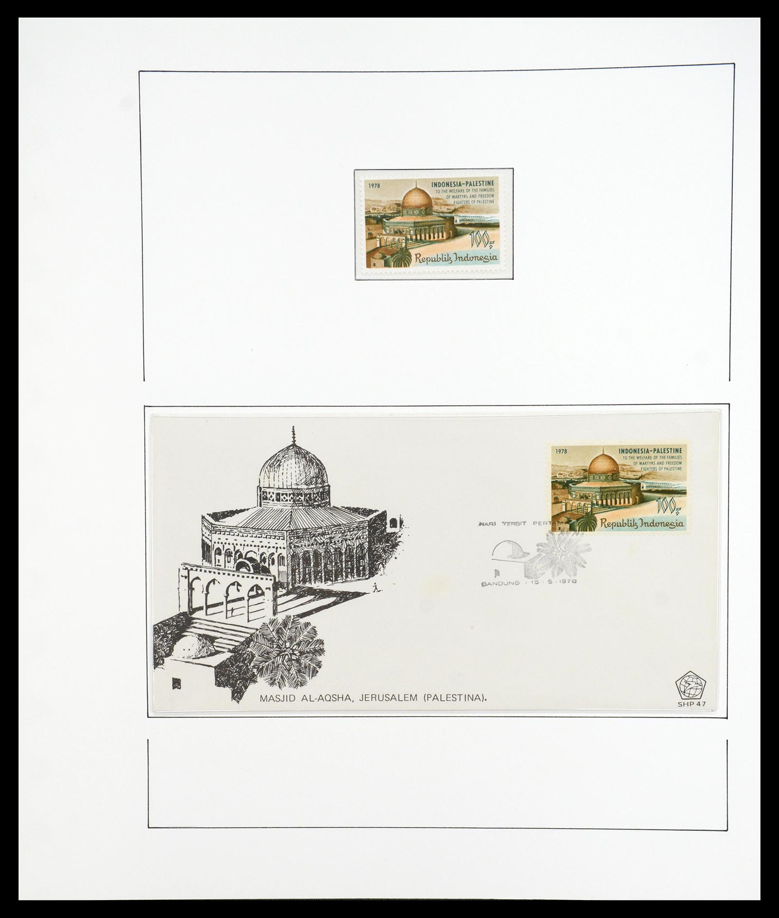 36496 182 - Postzegelverzameling 36496 Palestine 1918-2005.