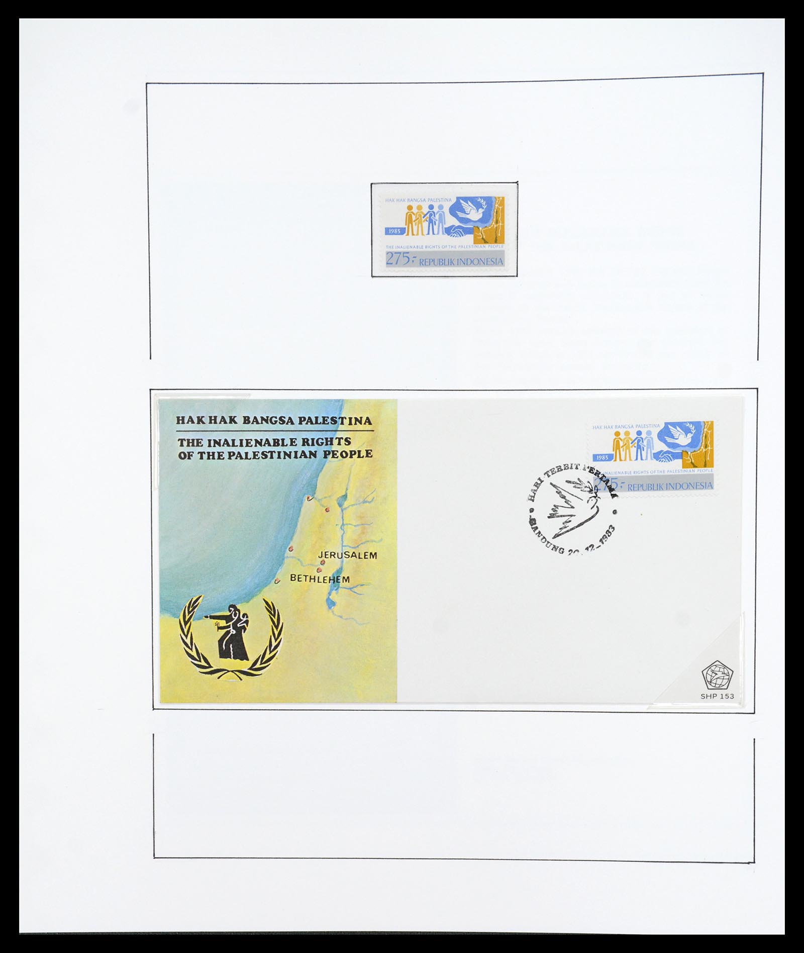 36496 183 - Postzegelverzameling 36496 Palestine 1918-2005.