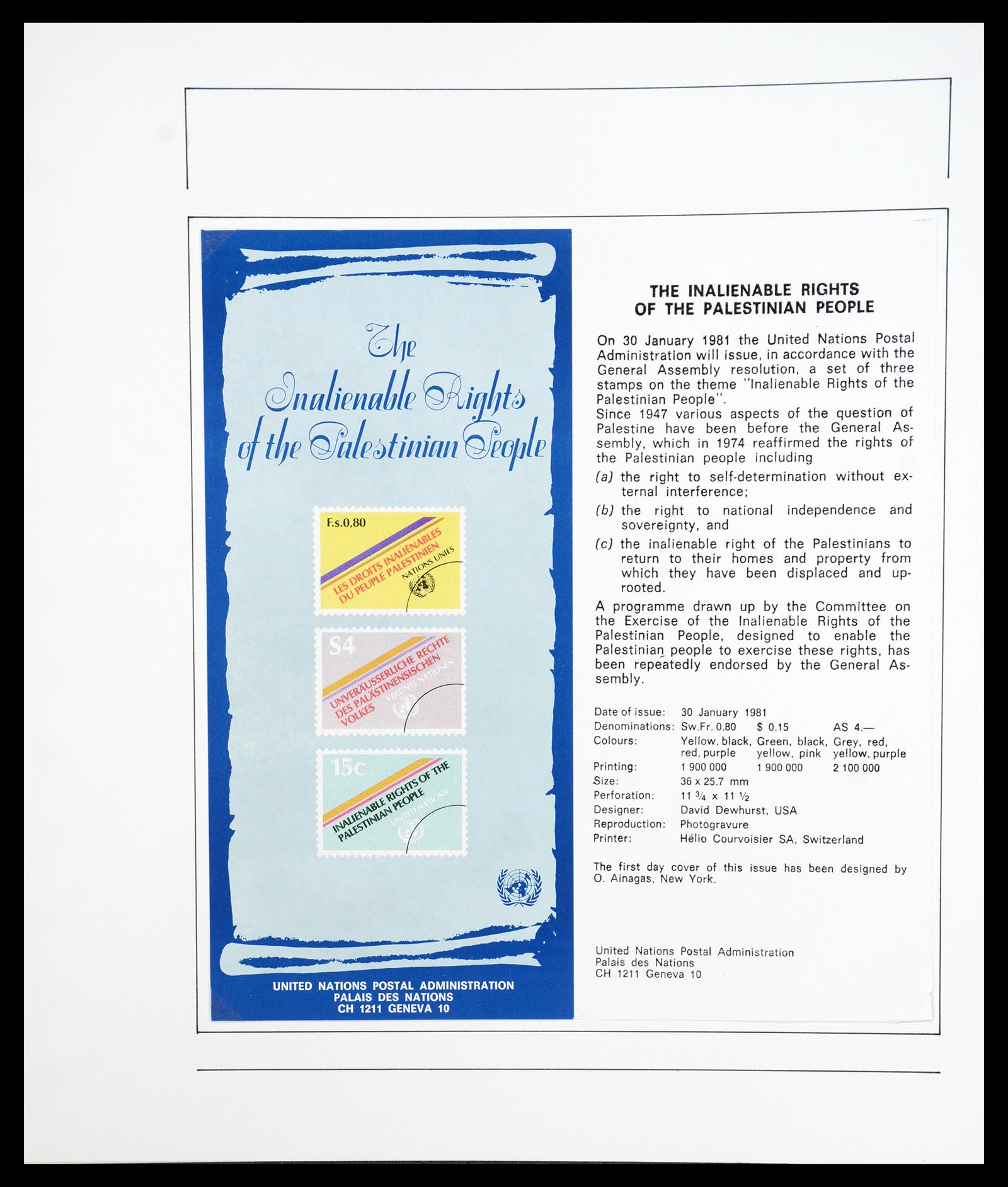 36496 184 - Postzegelverzameling 36496 Palestine 1918-2005.