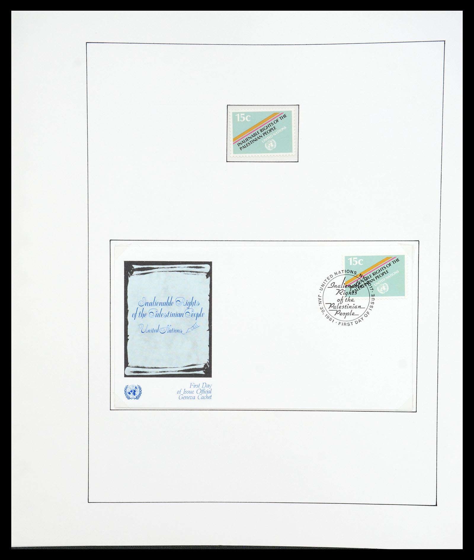 36496 187 - Postzegelverzameling 36496 Palestine 1918-2005.