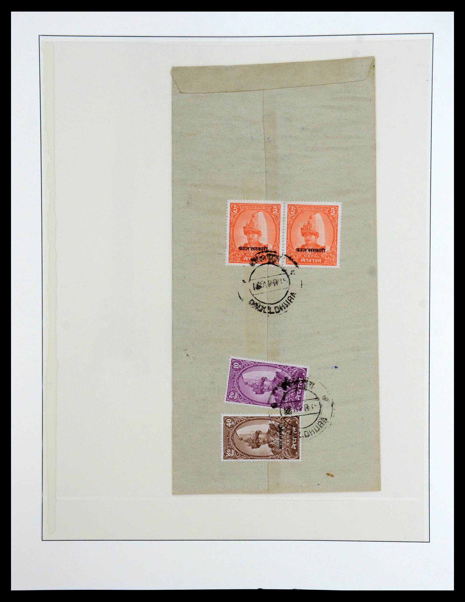 36497 047 - Postzegelverzameling 36497 Nepal 1887-1990.