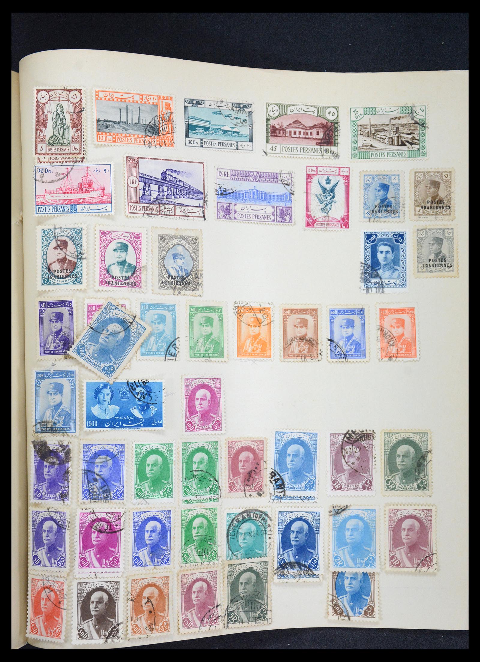 36503 031 - Postzegelverzameling 36503 Perzië 1876-1942.