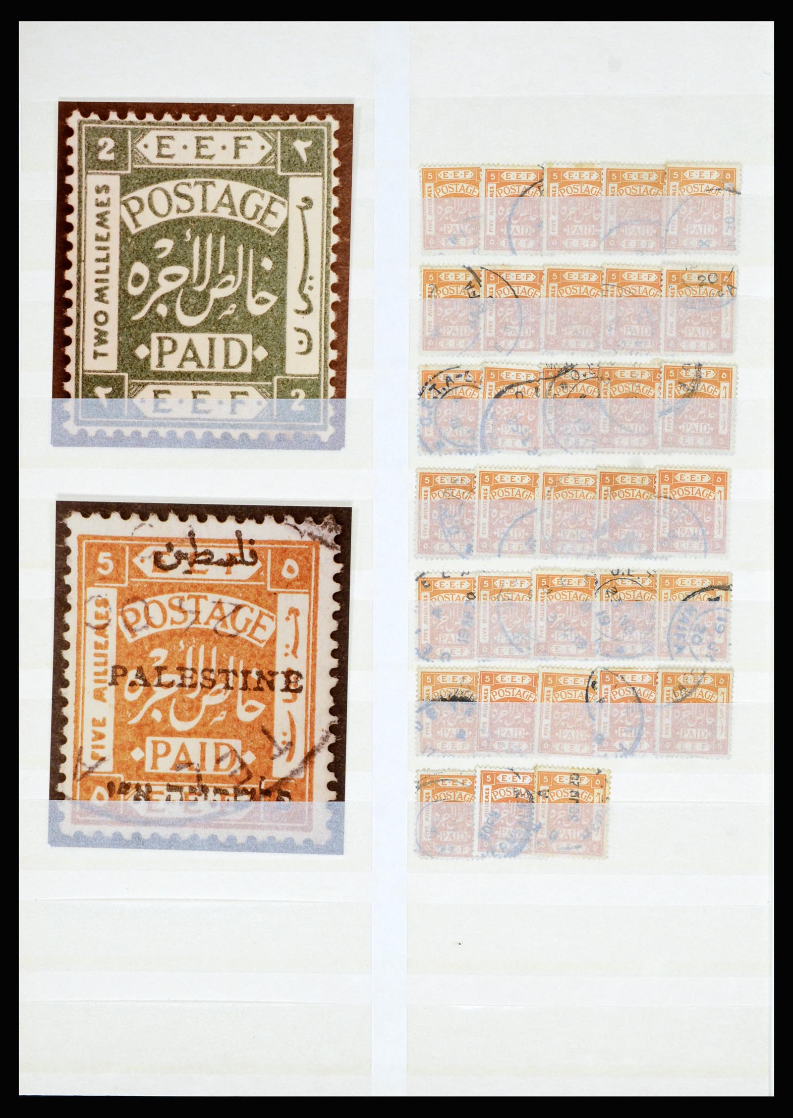 36506 011 - Postzegelverzameling 36506 Palestine 1918-2000.