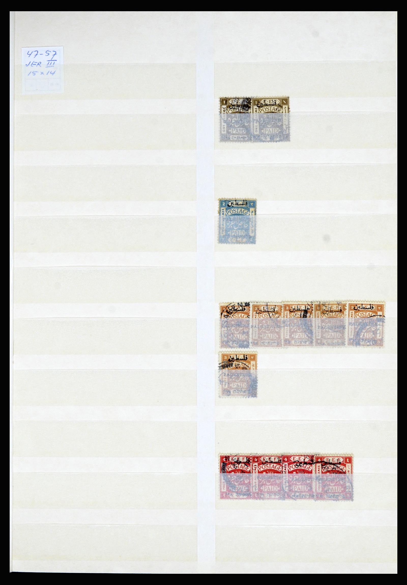 36506 032 - Postzegelverzameling 36506 Palestine 1918-2000.