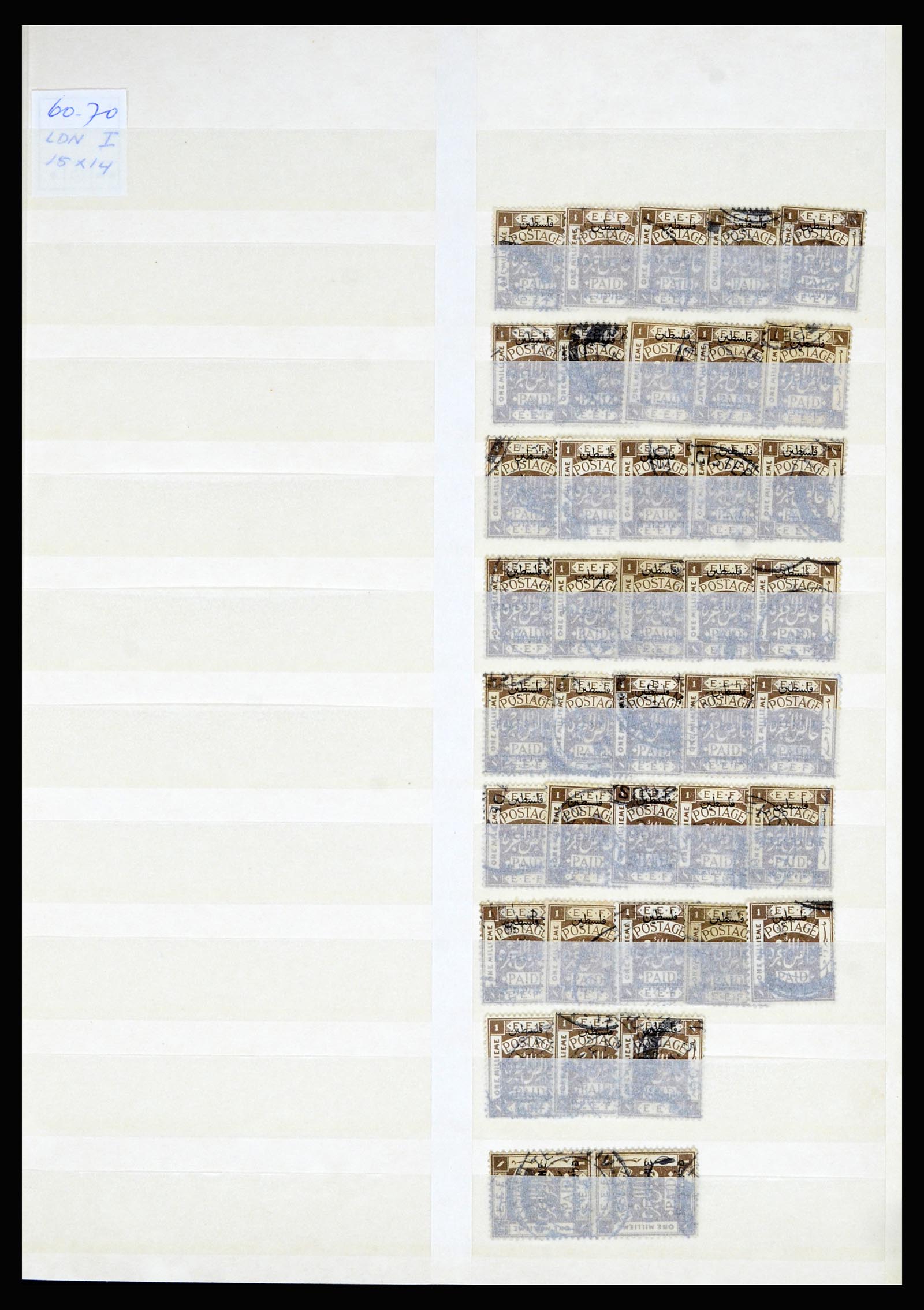 36506 034 - Postzegelverzameling 36506 Palestine 1918-2000.