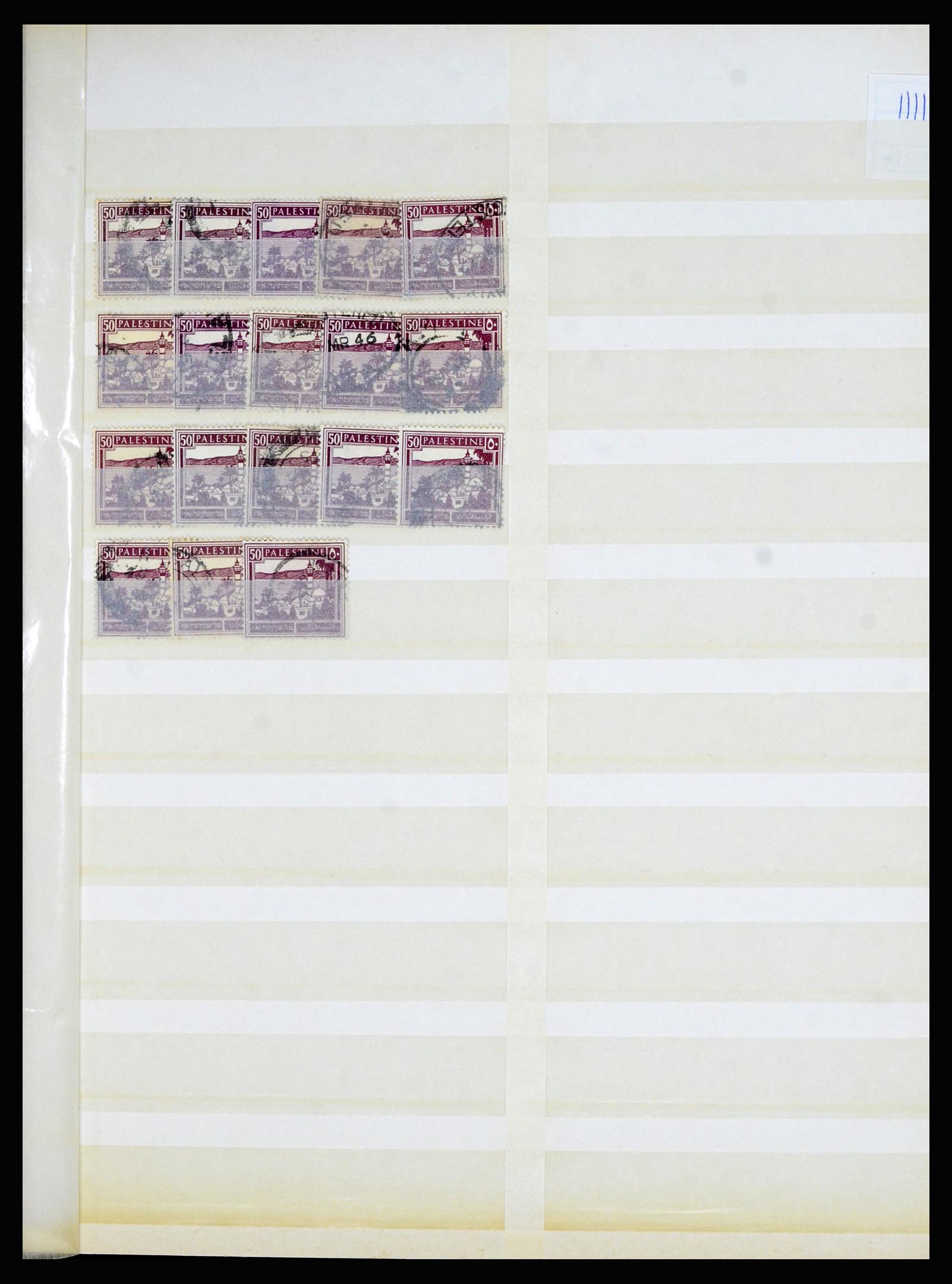 36506 076 - Postzegelverzameling 36506 Palestine 1918-2000.