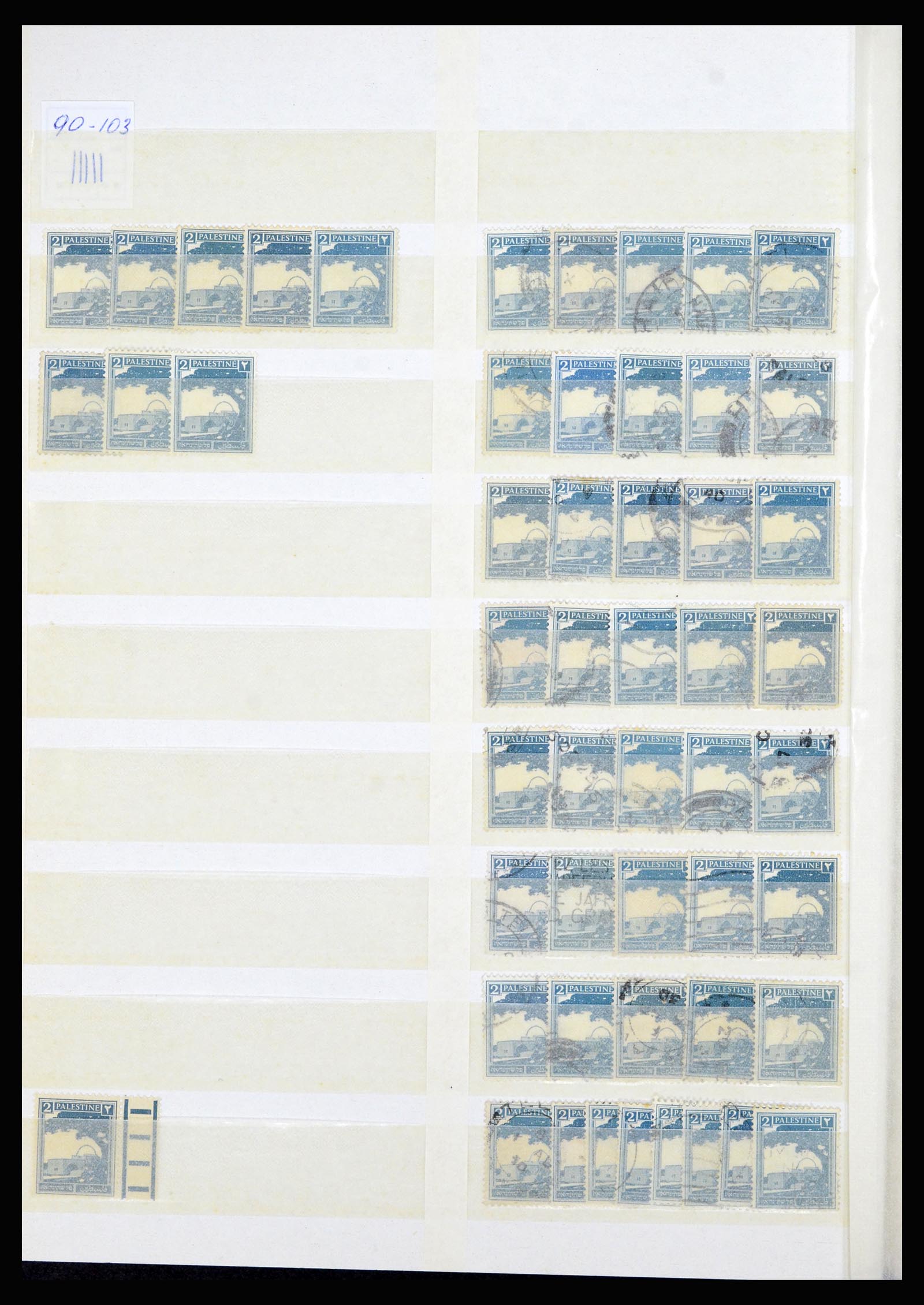 36506 104 - Postzegelverzameling 36506 Palestine 1918-2000.