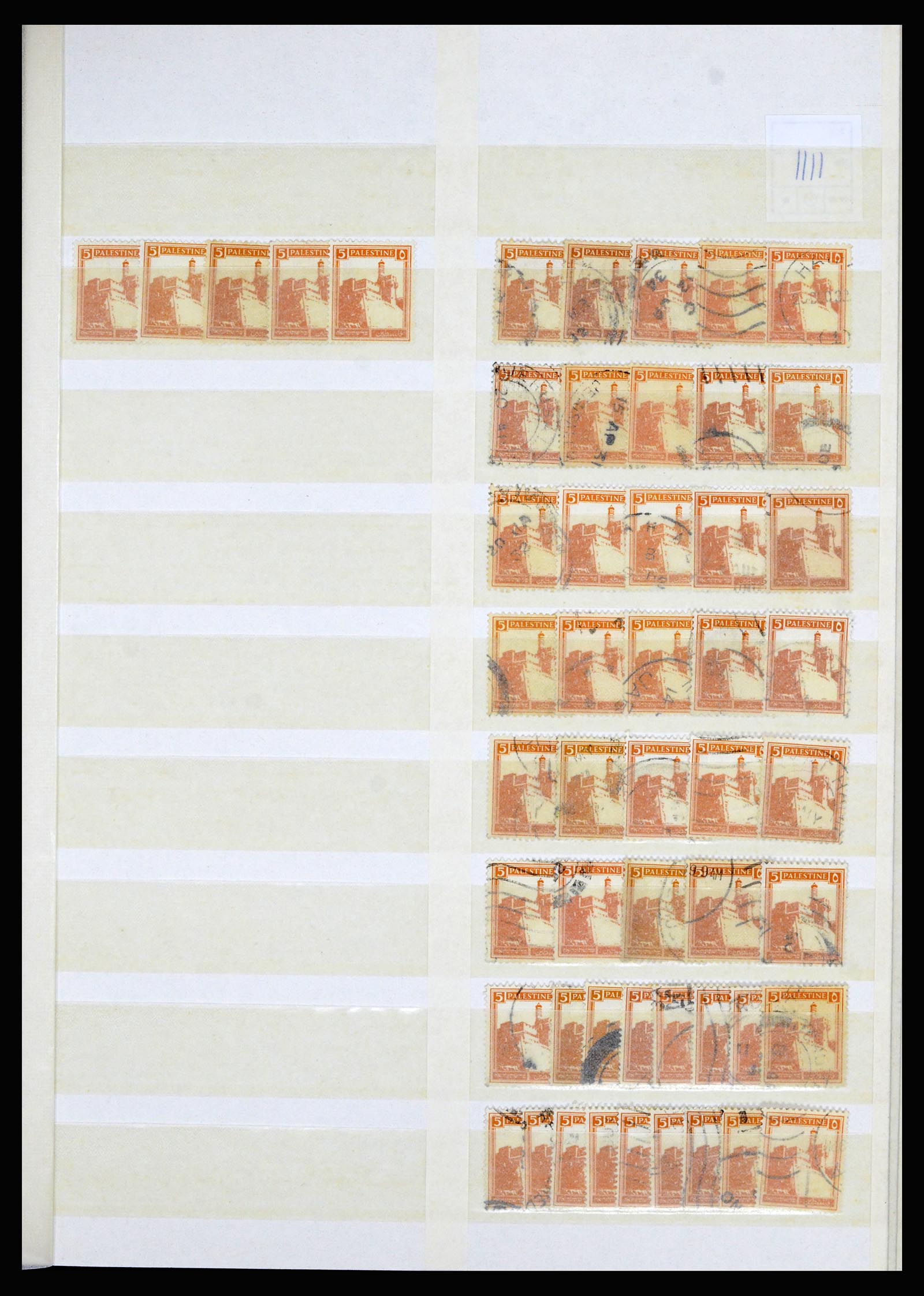 36506 109 - Postzegelverzameling 36506 Palestine 1918-2000.