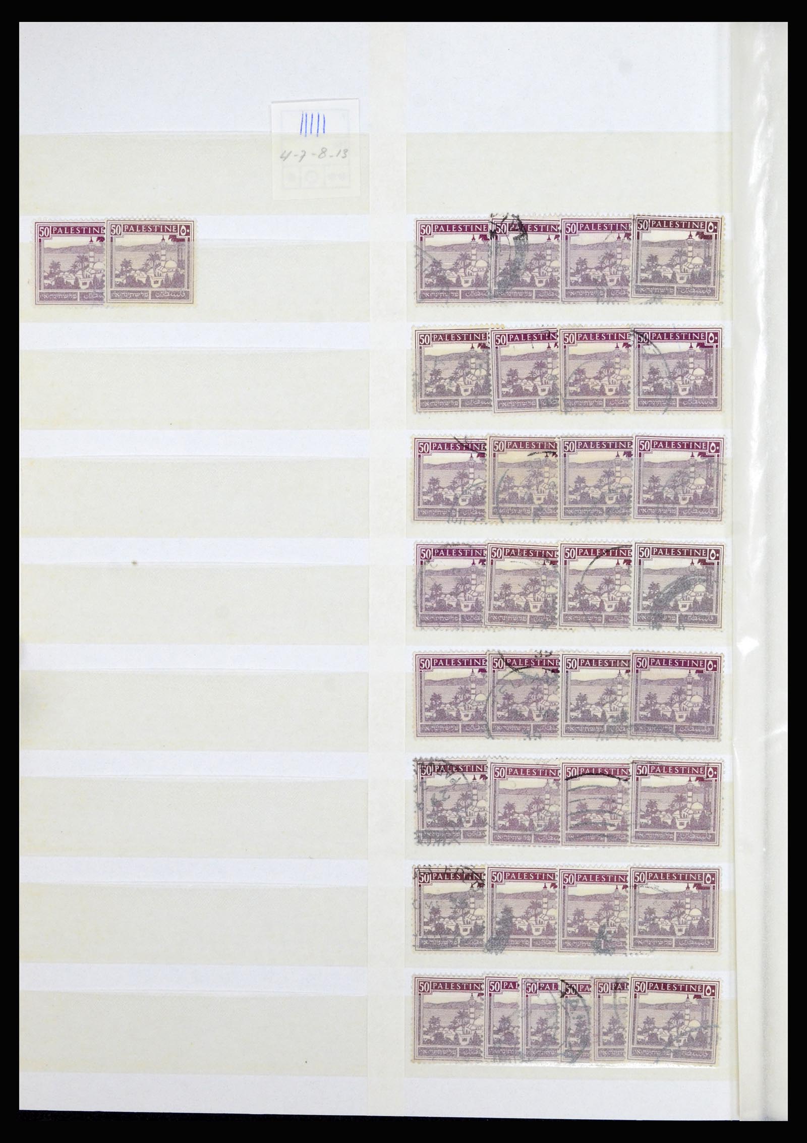36506 118 - Postzegelverzameling 36506 Palestine 1918-2000.