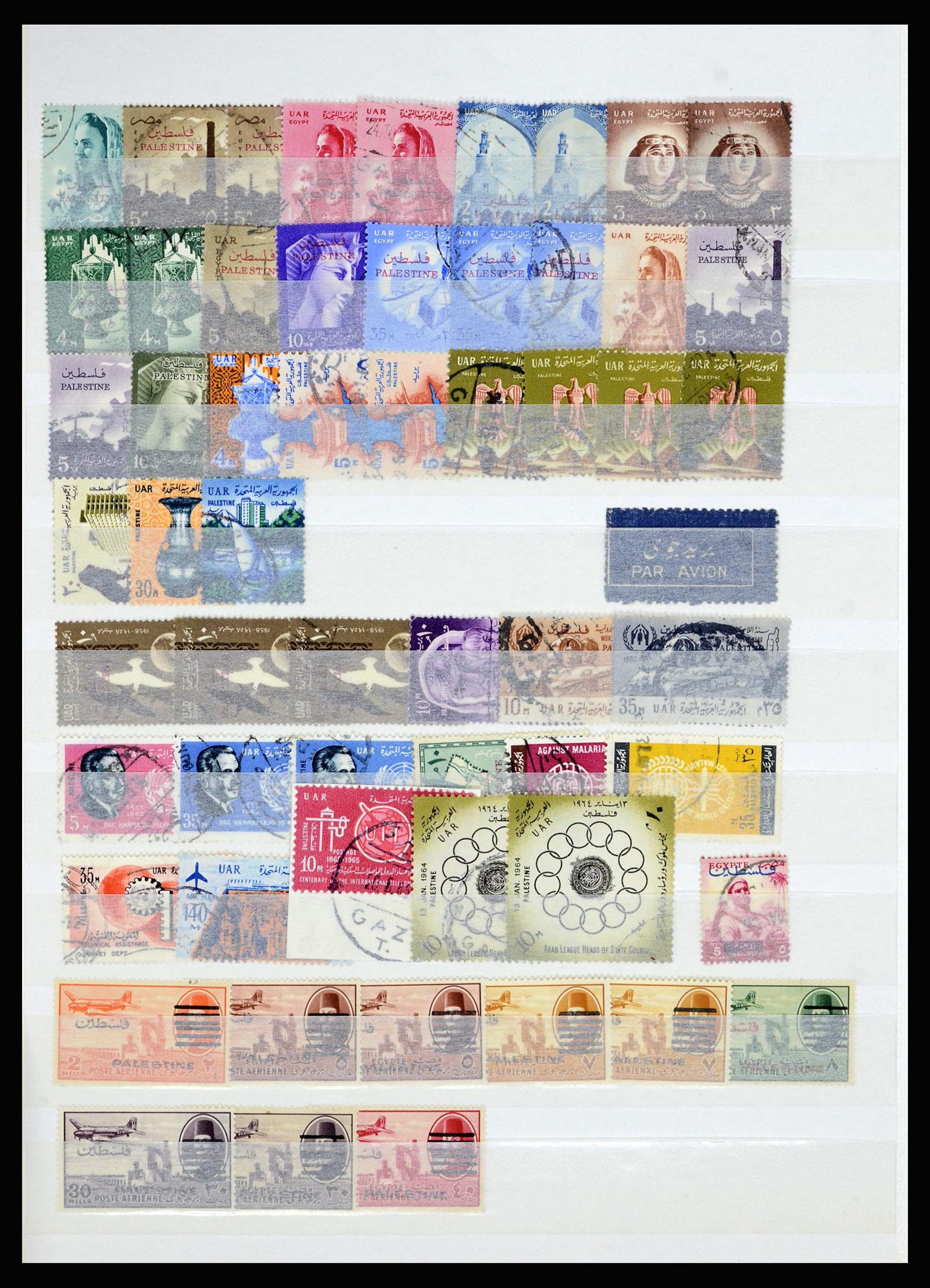 36506 169 - Postzegelverzameling 36506 Palestine 1918-2000.