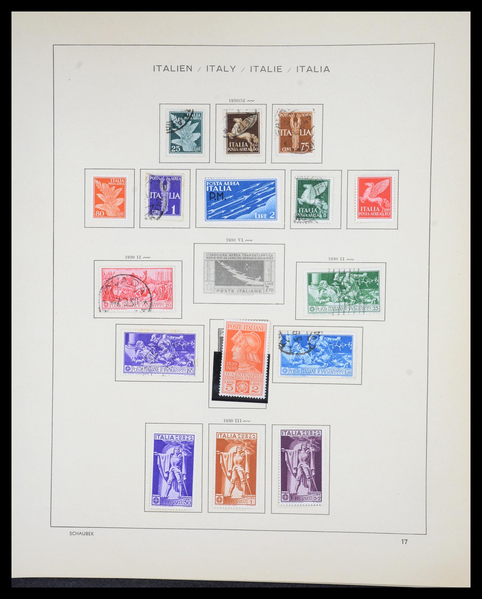 36513 019 - Postzegelverzameling 36513 Italië 1861-2005.