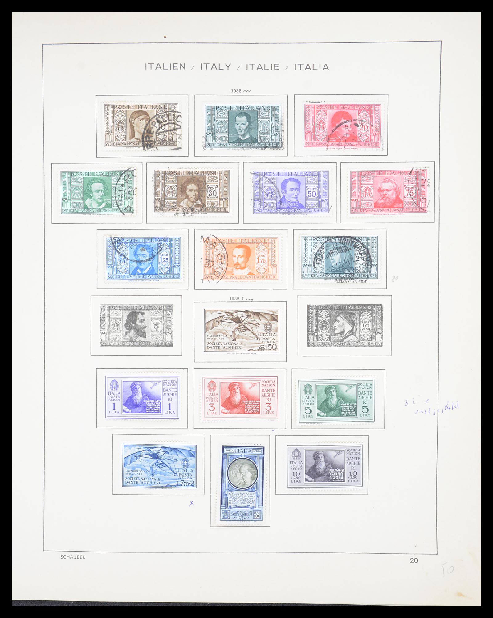 36513 023 - Postzegelverzameling 36513 Italië 1861-2005.