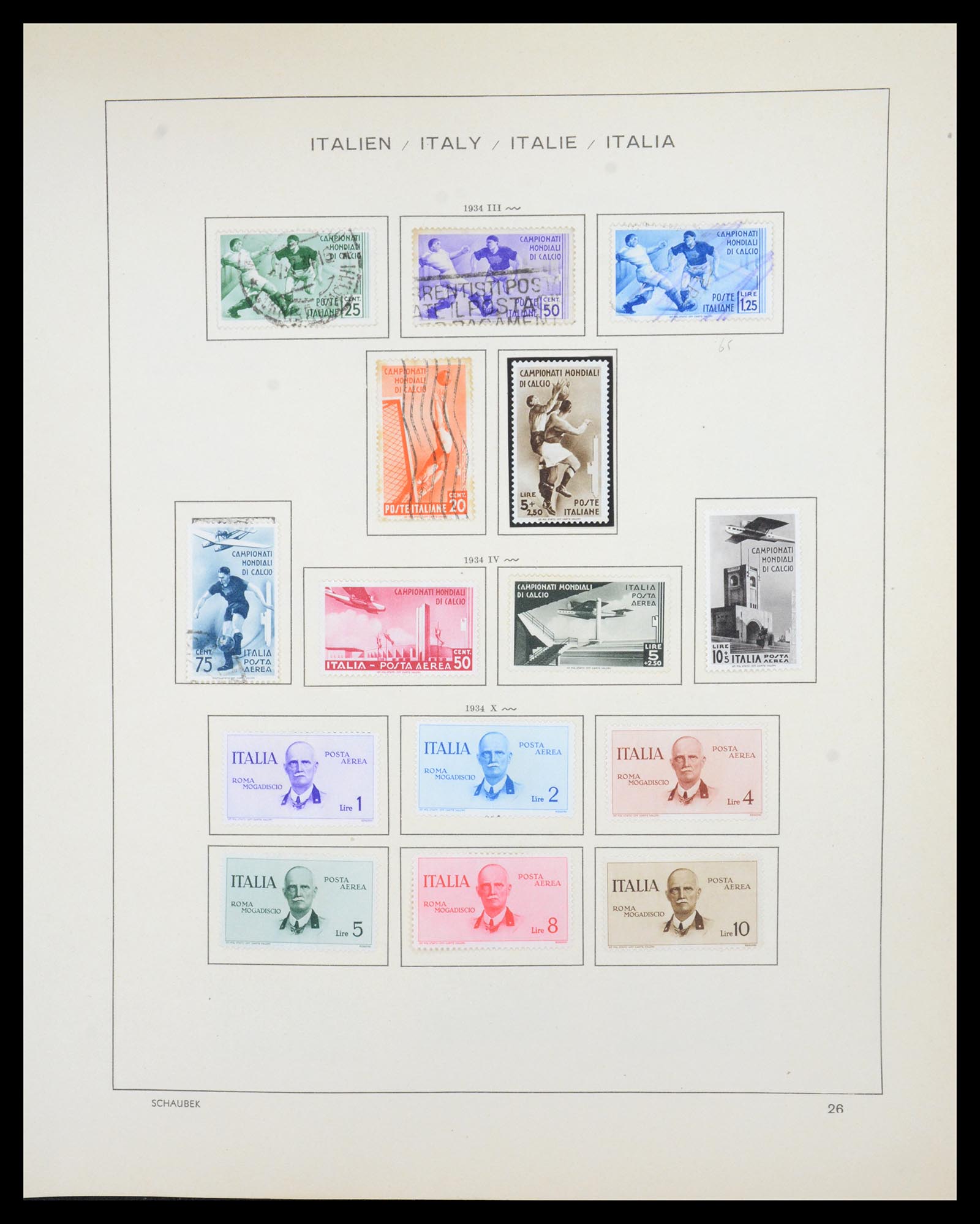 36513 030 - Postzegelverzameling 36513 Italië 1861-2005.