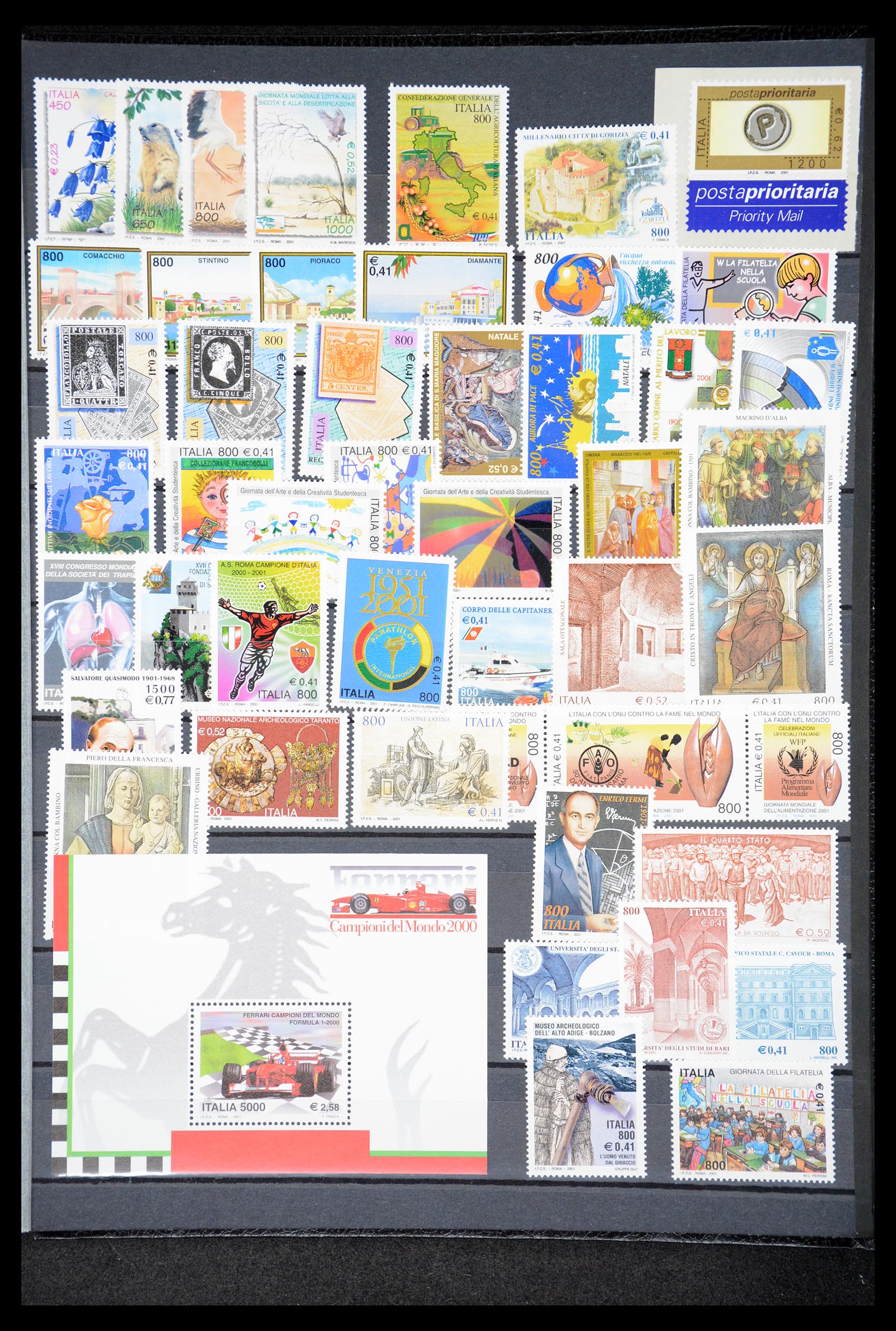 36513 182 - Postzegelverzameling 36513 Italië 1861-2005.