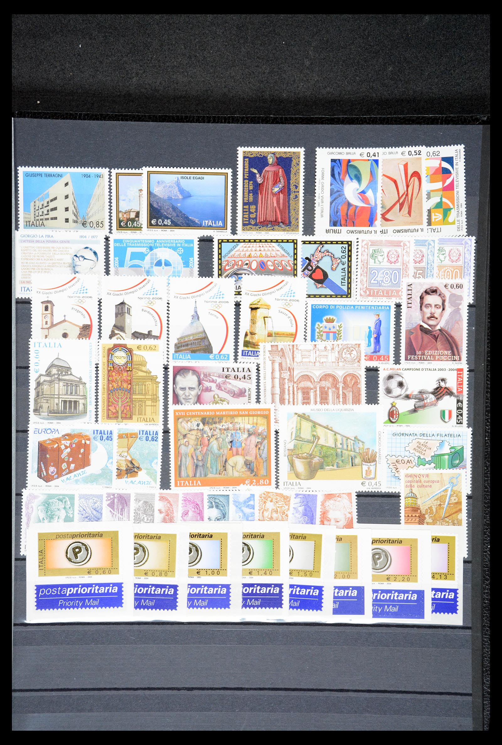 36513 184 - Postzegelverzameling 36513 Italië 1861-2005.